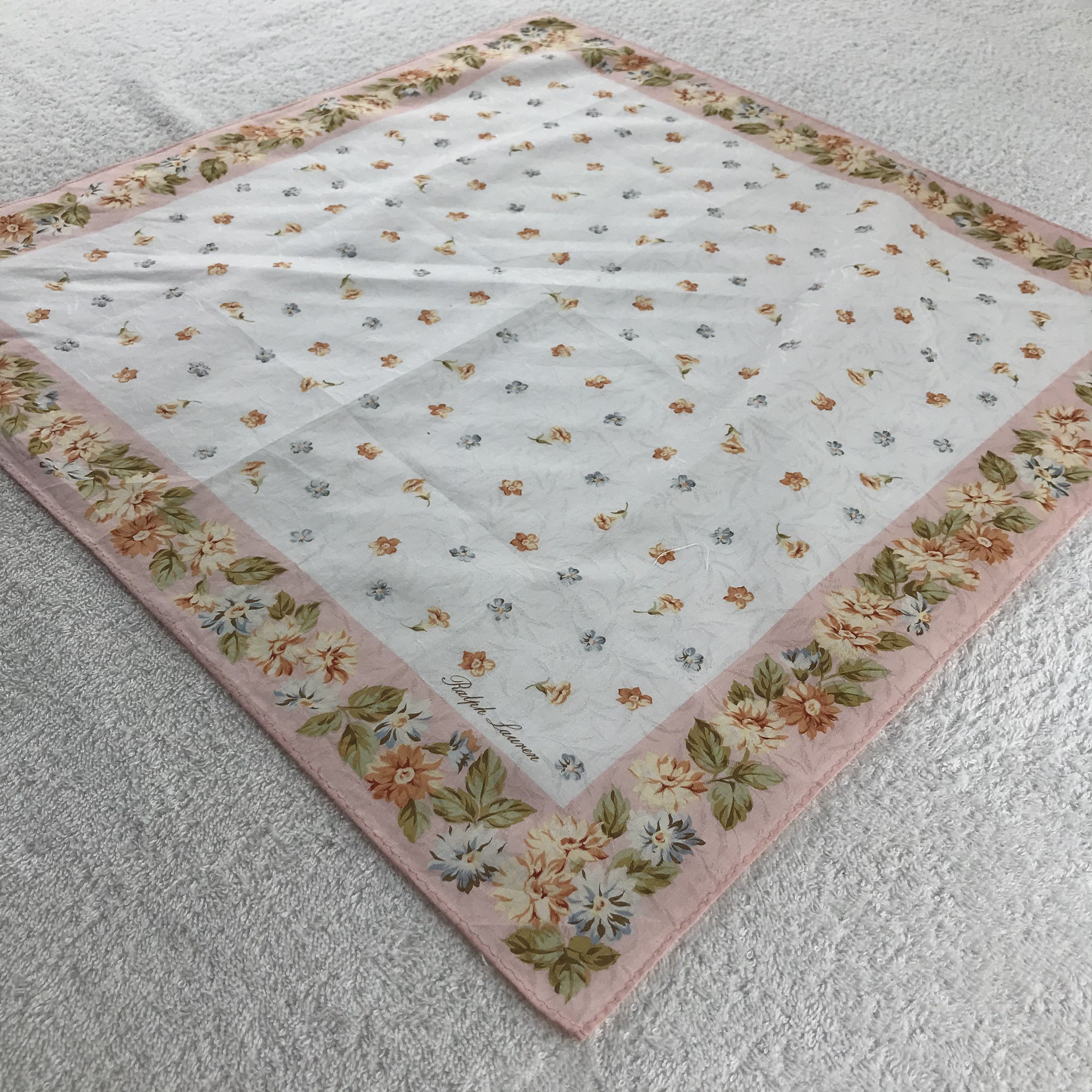 Ralph Lauren × Vintage Ralph Lauren Handkerchief / Neckerchief / Bandana Size ONE SIZE - 4 Thumbnail