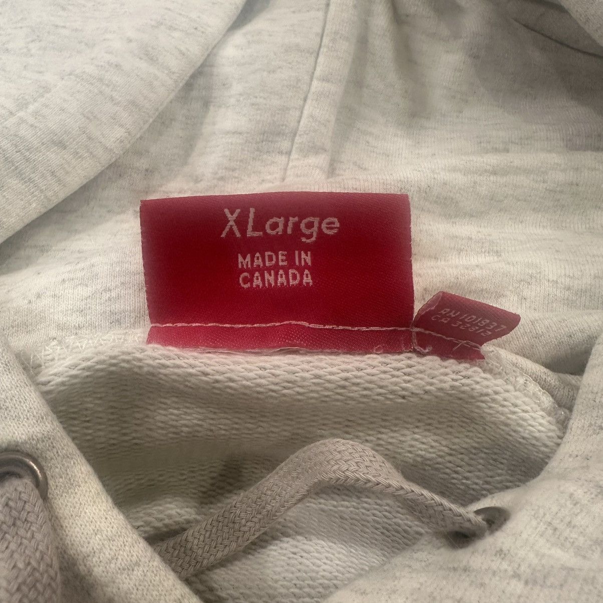 Supreme 2007 Red/Grey Box Logo Hoodie Size US XL / EU 56 / 4 - 3 Thumbnail