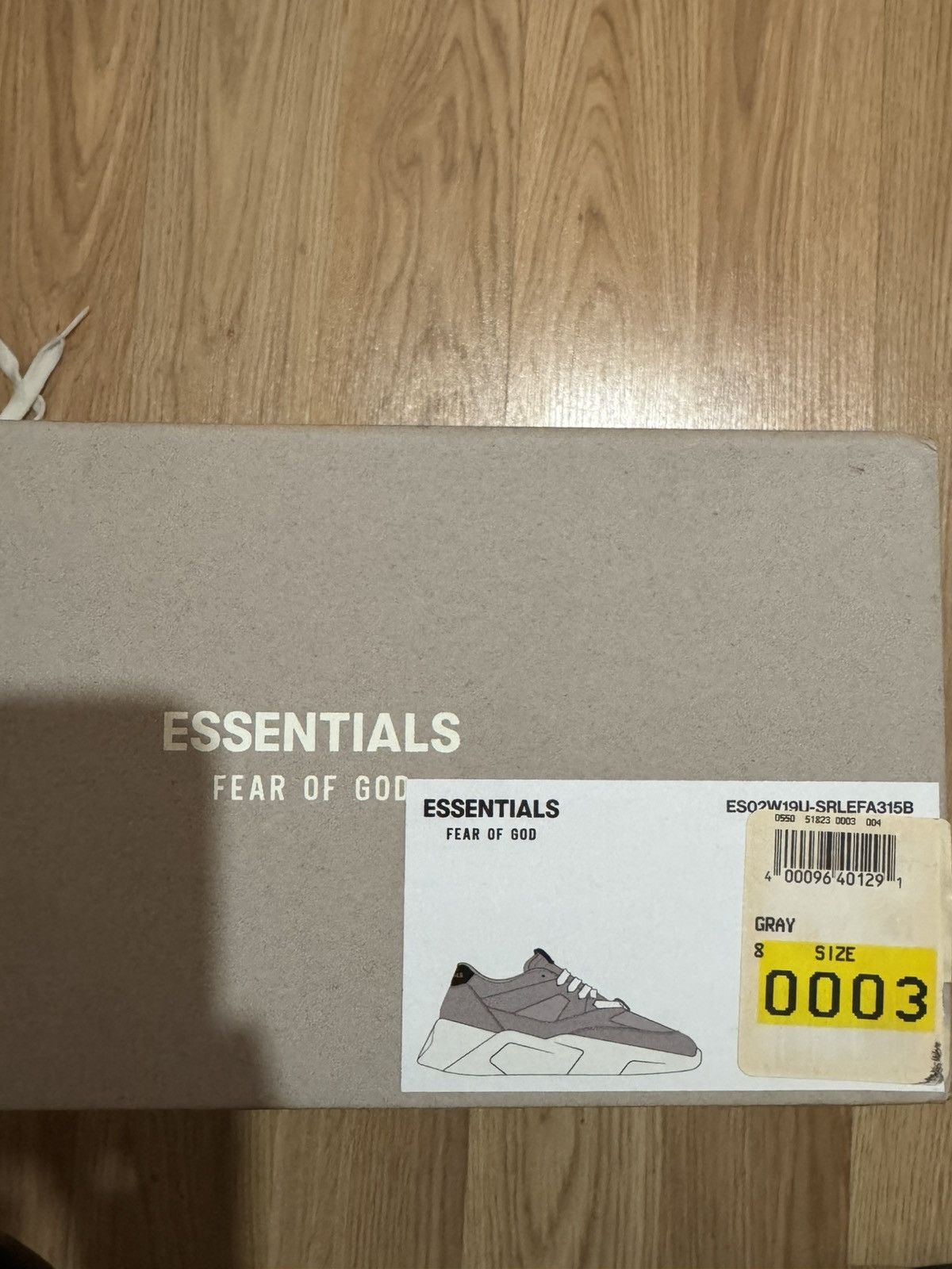 Fear of God FOG ESSENTIALS DISTANCE RUNNER - GREY Size US 8 / EU 41 - 8 Thumbnail