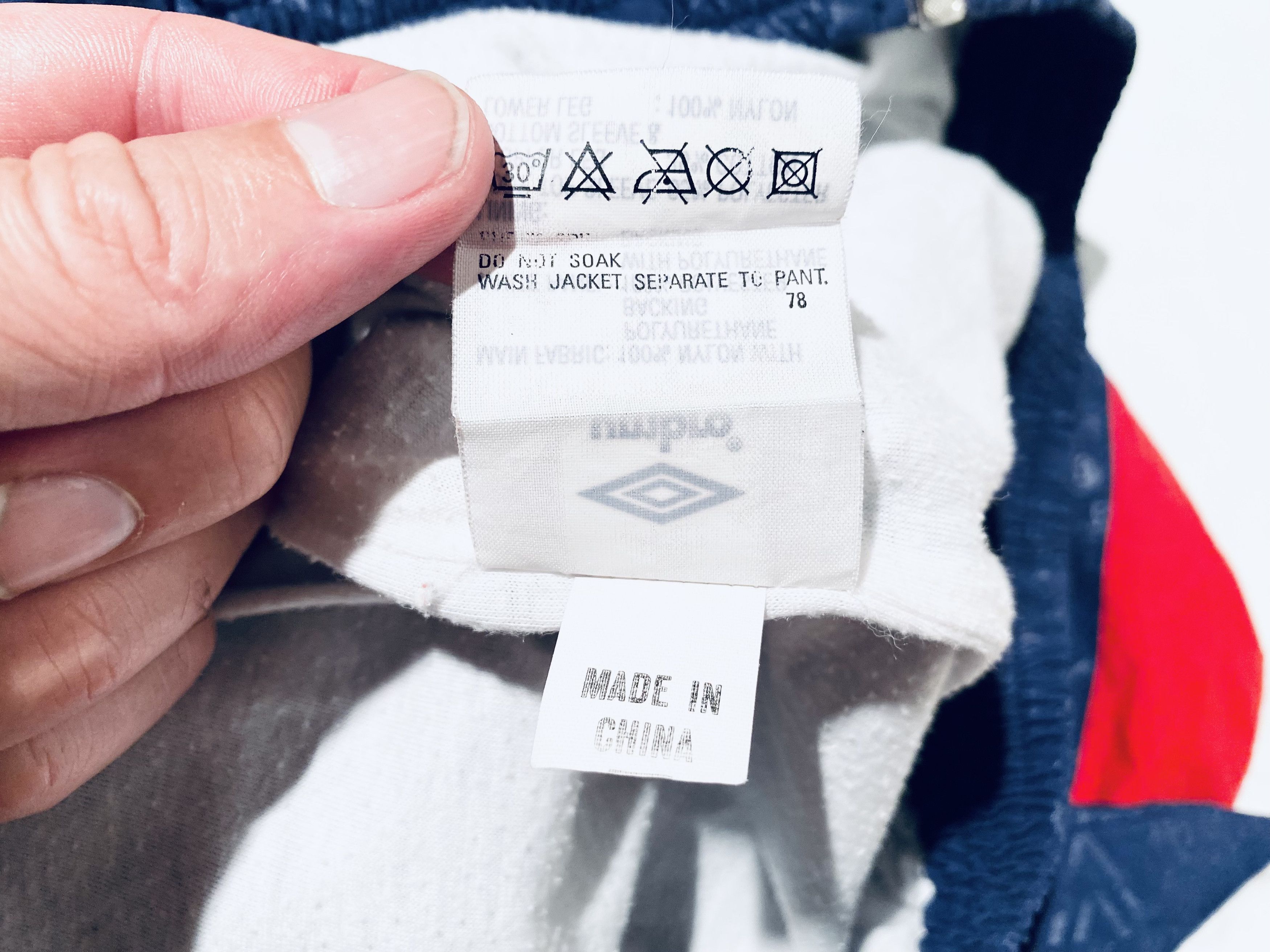 Umbro England Training Tracksuit 1990 / 1992 Umbro 90/92 Size US M / EU 48-50 / 2 - 12 Thumbnail