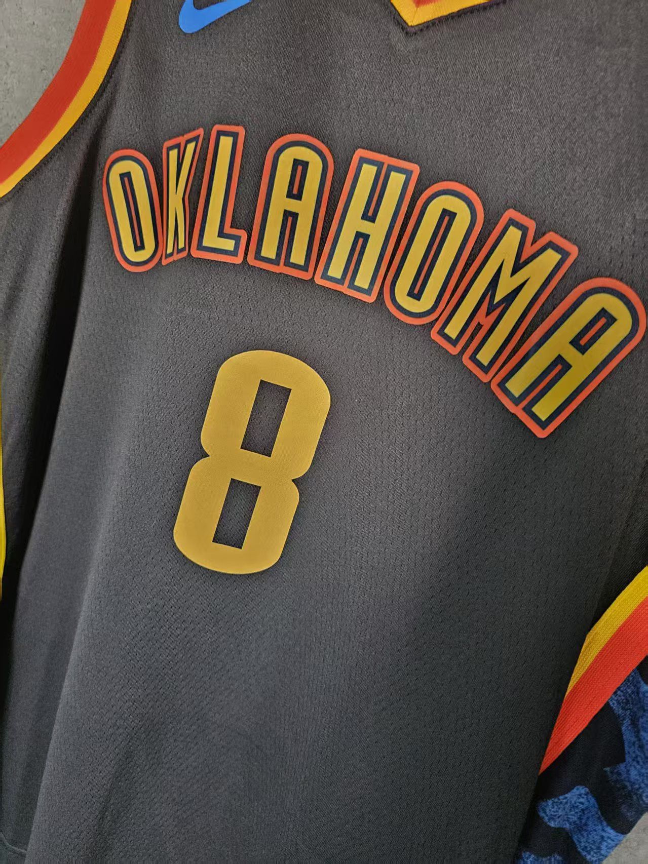 NBA Thunder #8 Jalen Williams Jersey XL Size US XL / EU 56 / 4 - 3 Thumbnail