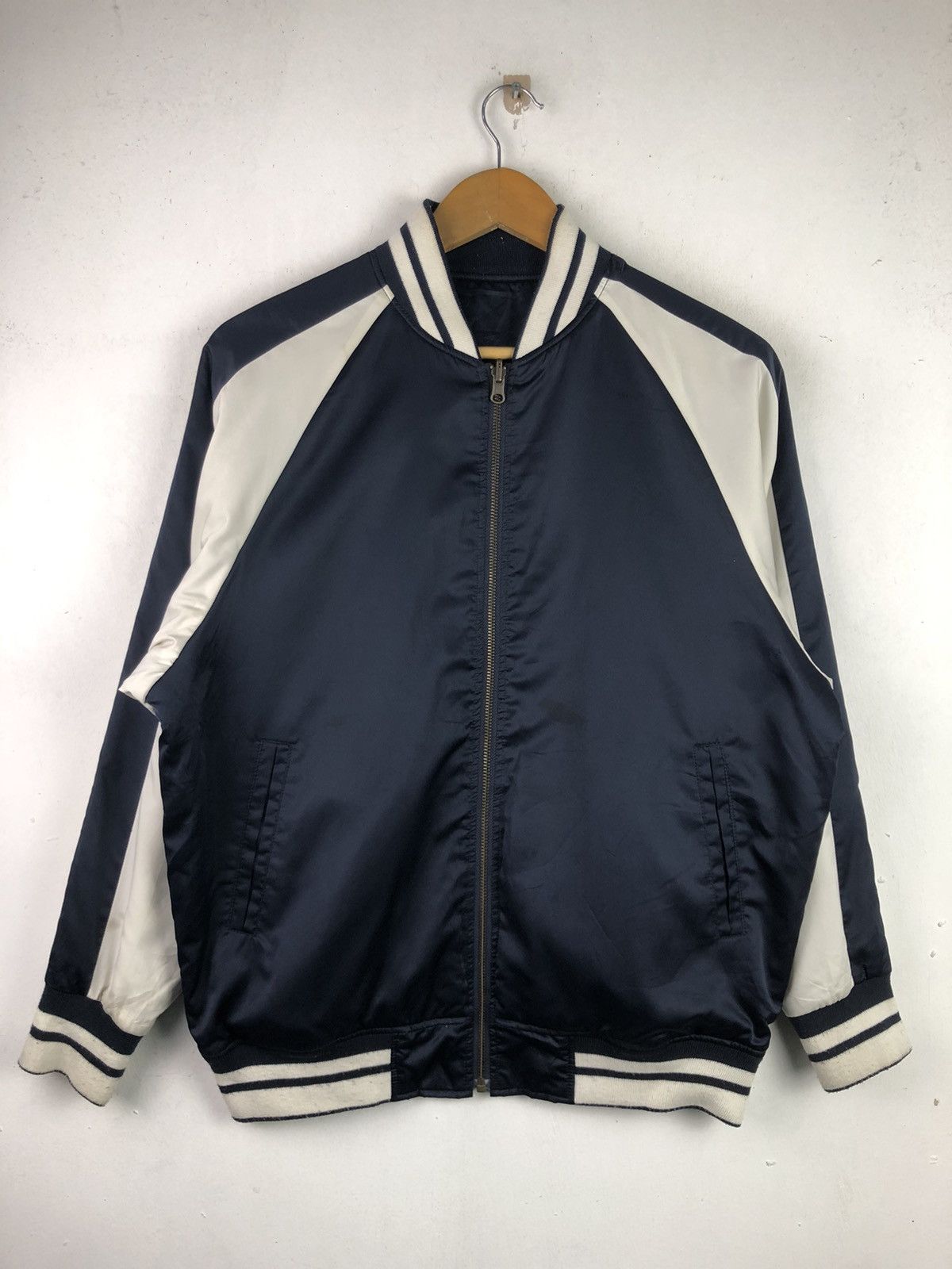 Vintage GU Reversible Varsity Jacket