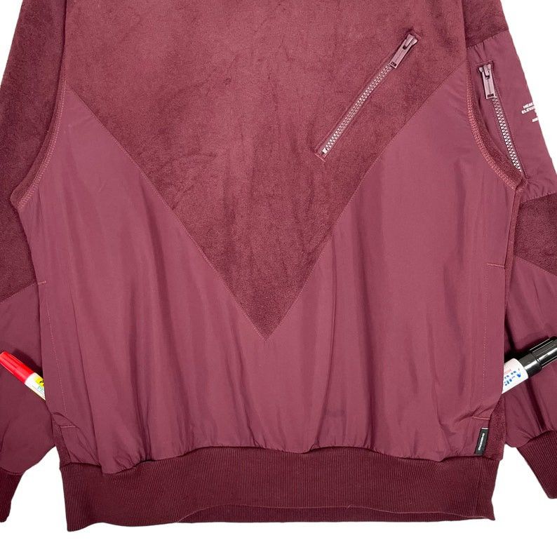 Undercover Undercover X GU Crewneck Fleece Sweatshirt Maroon Size US M / EU 48-50 / 2 - 3 Thumbnail