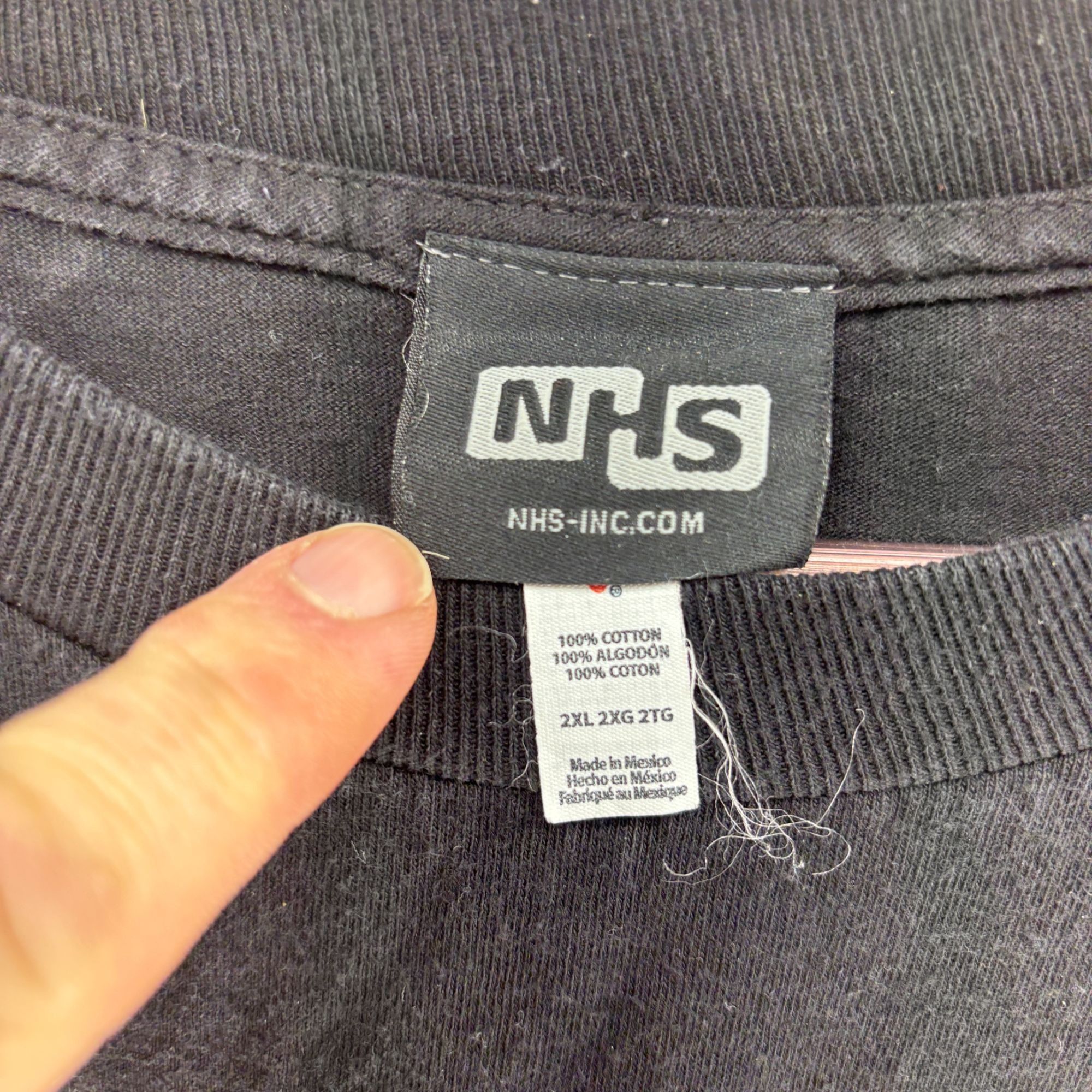 Vintage Vintage 90s Independent Truck Company NHS TAG Skate Black Fa Size US XXL / EU 58 / 5 - 4 Thumbnail