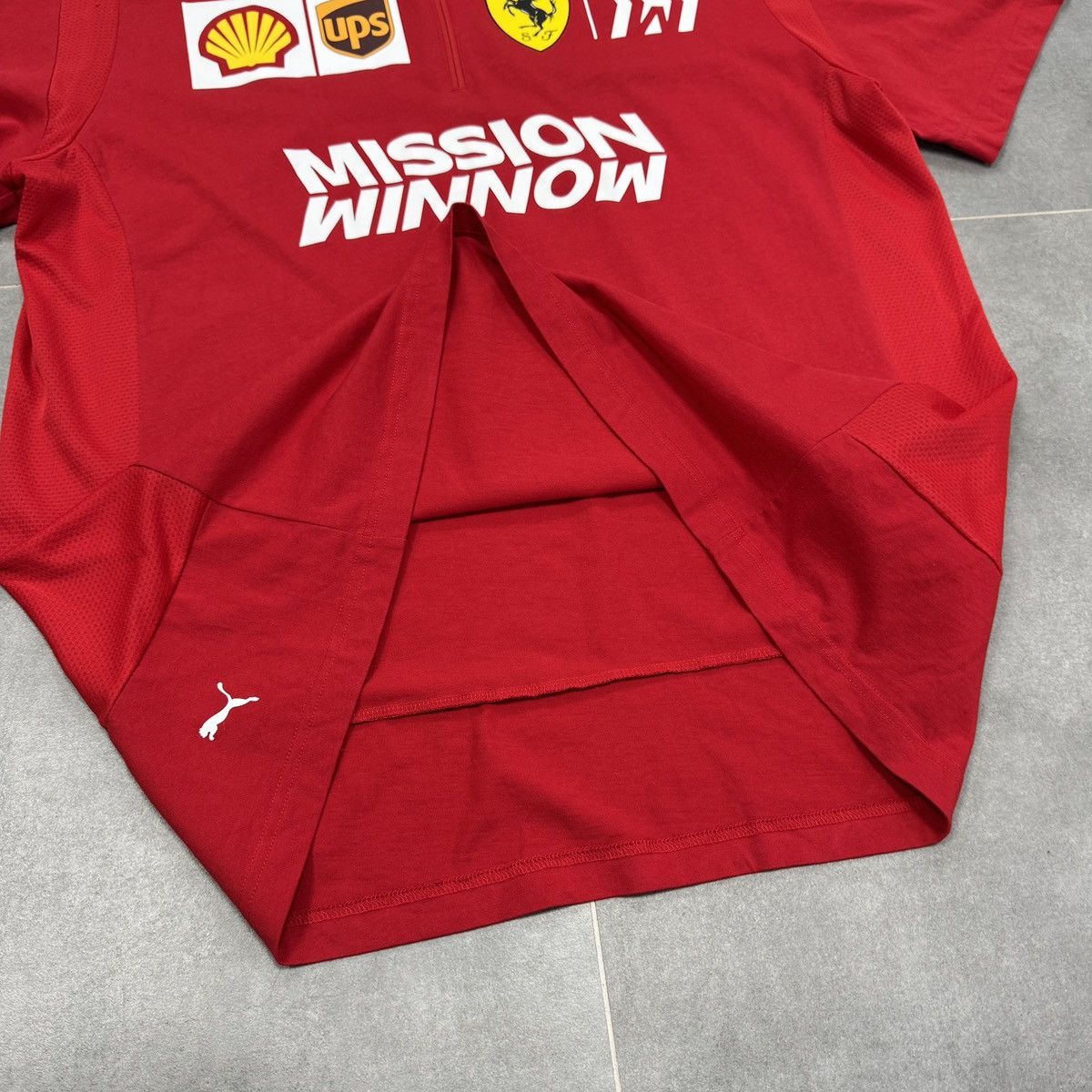 Puma Puma Scuderia Ferrari Mission Winnow Formula One Polo Shirt Size US XL / EU 56 / 4 - 11 Thumbnail