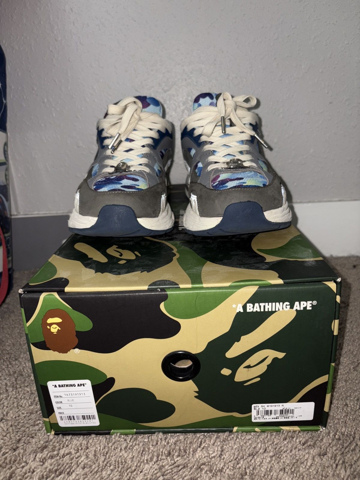 Bape SHARK STA BAPE X BAYC MENS Size US 10 / EU 43 - 4 Thumbnail