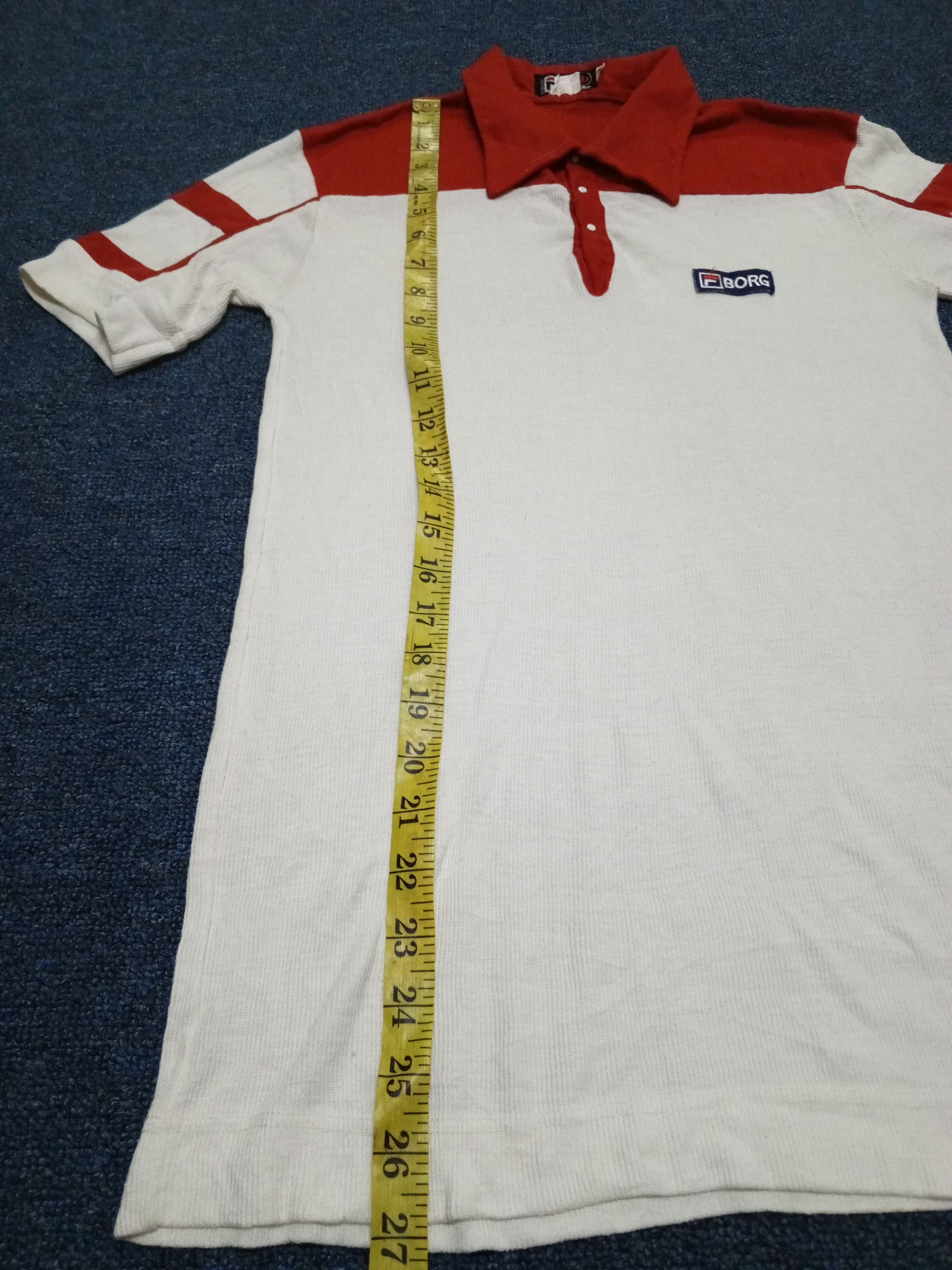 Fila 💥rare items💥70s Fila BJ - BJORN BORG 4BUTTON SHIRT Size US XS / EU 42 / 0 - 8 Thumbnail