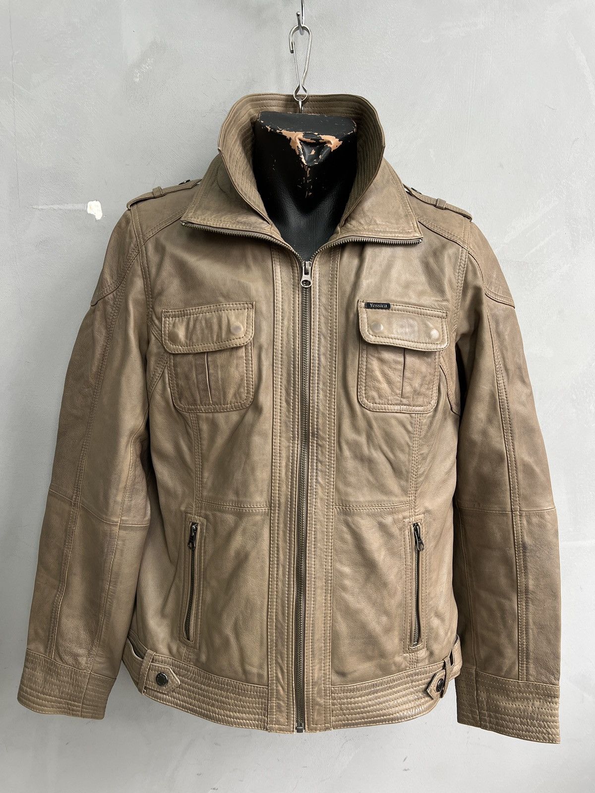 14th Addiction Avant garde y2k style leather jacket 14th addiction style Size US M / EU 48-50 / 2 - 1 Thumbnail