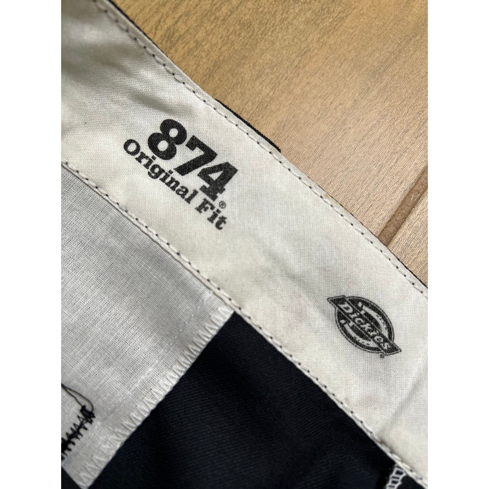 Dickies Dickies 874 Work Pants Mens 38x30 Black Original Fit Y2K Size US 38 / EU 54 - 3 Thumbnail