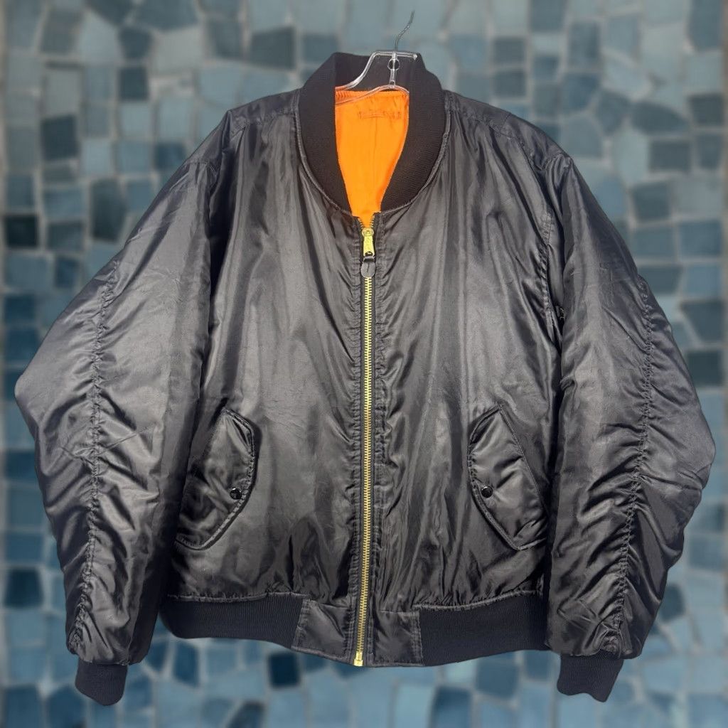 Kanye West × Rothco I Feel Like Pablo MA-1 black bomber jacket
