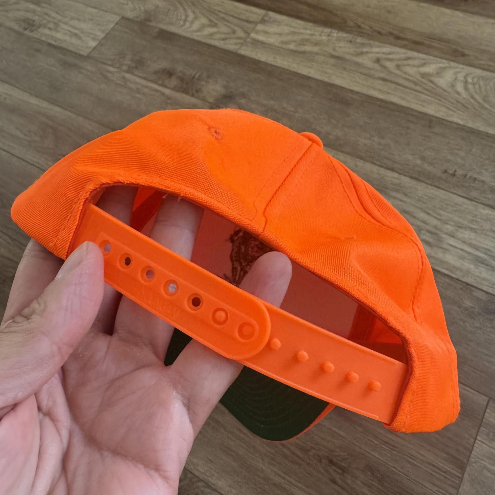 Other Vintage 90s Orange Western Ranch Baseball Snapback Hat Size ONE SIZE - 5 Thumbnail