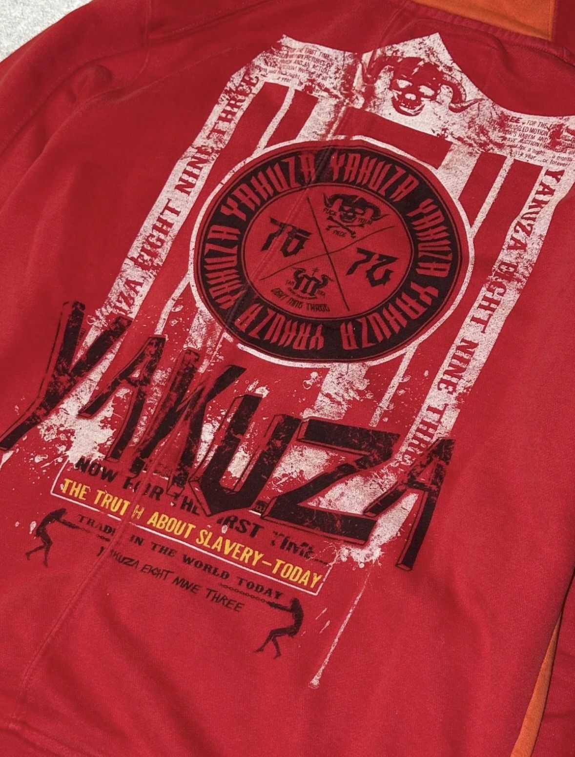 Japanese Brand Yakuza Zip Hoodie Japan Avant-Garde Streetwear Y2k Size US M / EU 48-50 / 2 - 4 Thumbnail