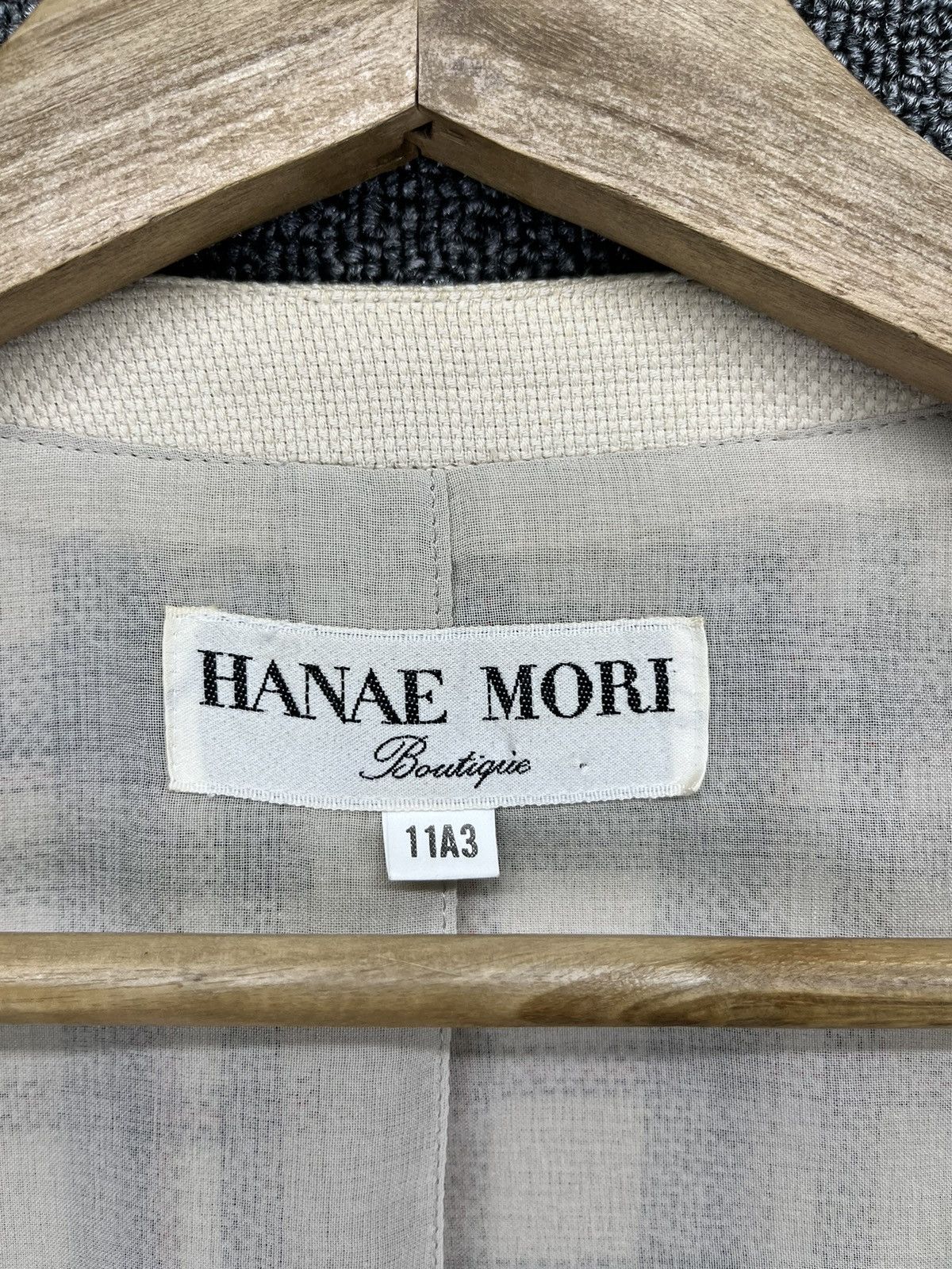 Hanae Mori Hanae Mori Shadow Plaid Button Up Shirts Blouse Cardigan Size M / US 6-8 / IT 42-44 - 7 Thumbnail