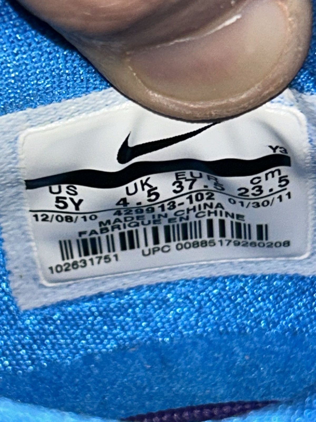 Nike Nike Kobe 6 GS ‘Draft Day’ 429913-102 size 5y Kobe VI Size US 5 / EU 37 - 5 Thumbnail