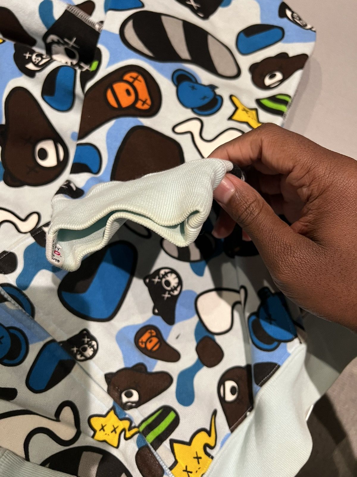 Bape × Kaws Bape x Kaws Baby Milo Animal Kingdom Full Zip Hoodie Size US M / EU 48-50 / 2 - 3 Thumbnail