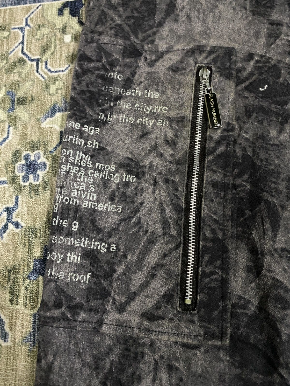 Vintage Slash Number 3 Quarter Pants Size US 30 / EU 46 - 2 Thumbnail
