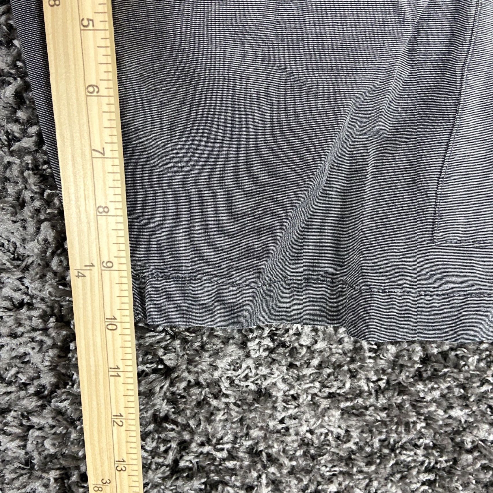 Calvin Klein Calvin Klein Shorts Men 34 Gray Chino Regular Mens Size US 34 / EU 50 - 7 Thumbnail