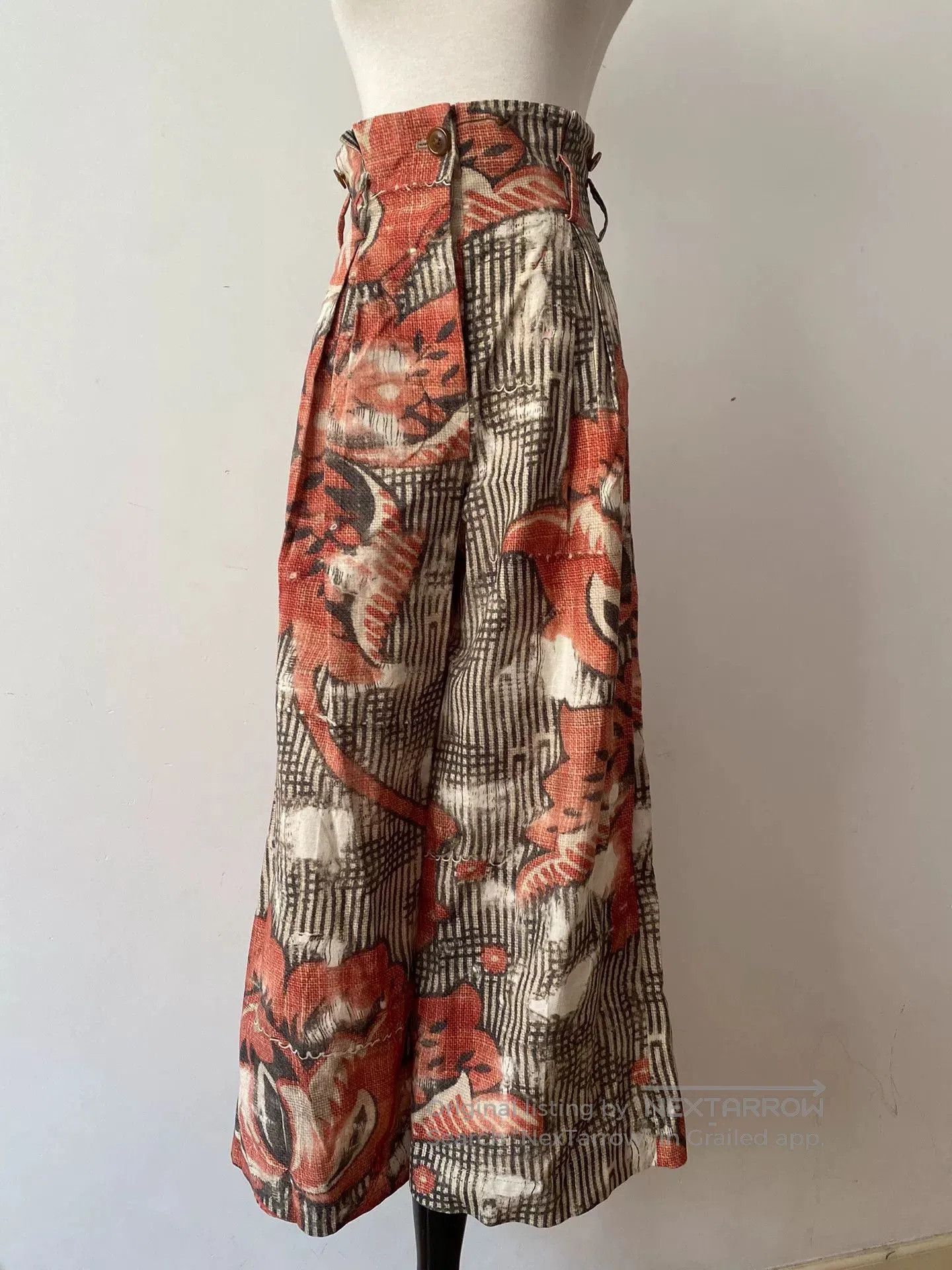 Vivienne Westwood vivienne westwood high-waist wide-leg trousers. Size 25" / US 0 / IT 36 - 1 Thumbnail