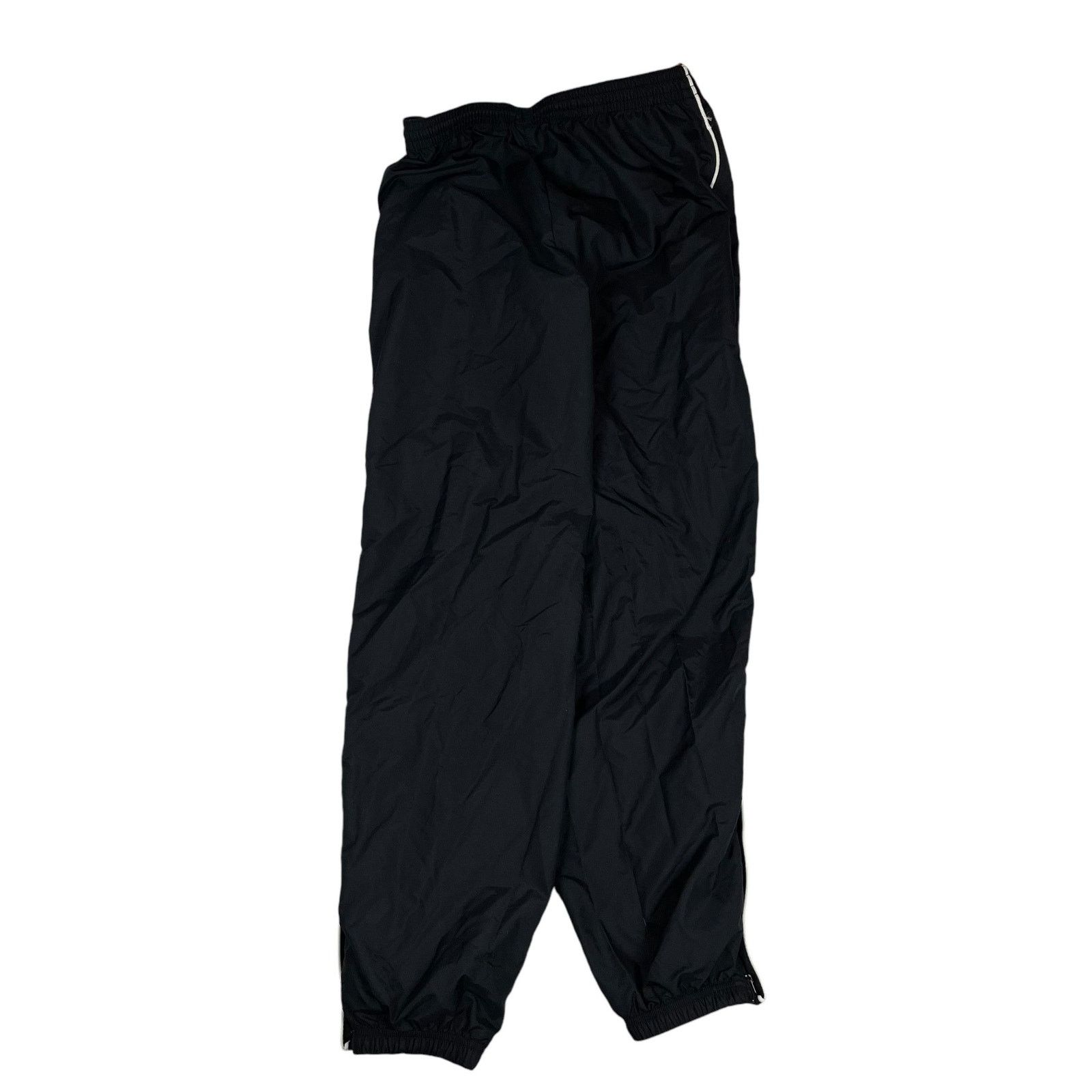 Nike × Vintage Nike Men's Black Swoosh Straight Leg High Rise Track Pant L Size US 32 / EU 48 - 7 Thumbnail