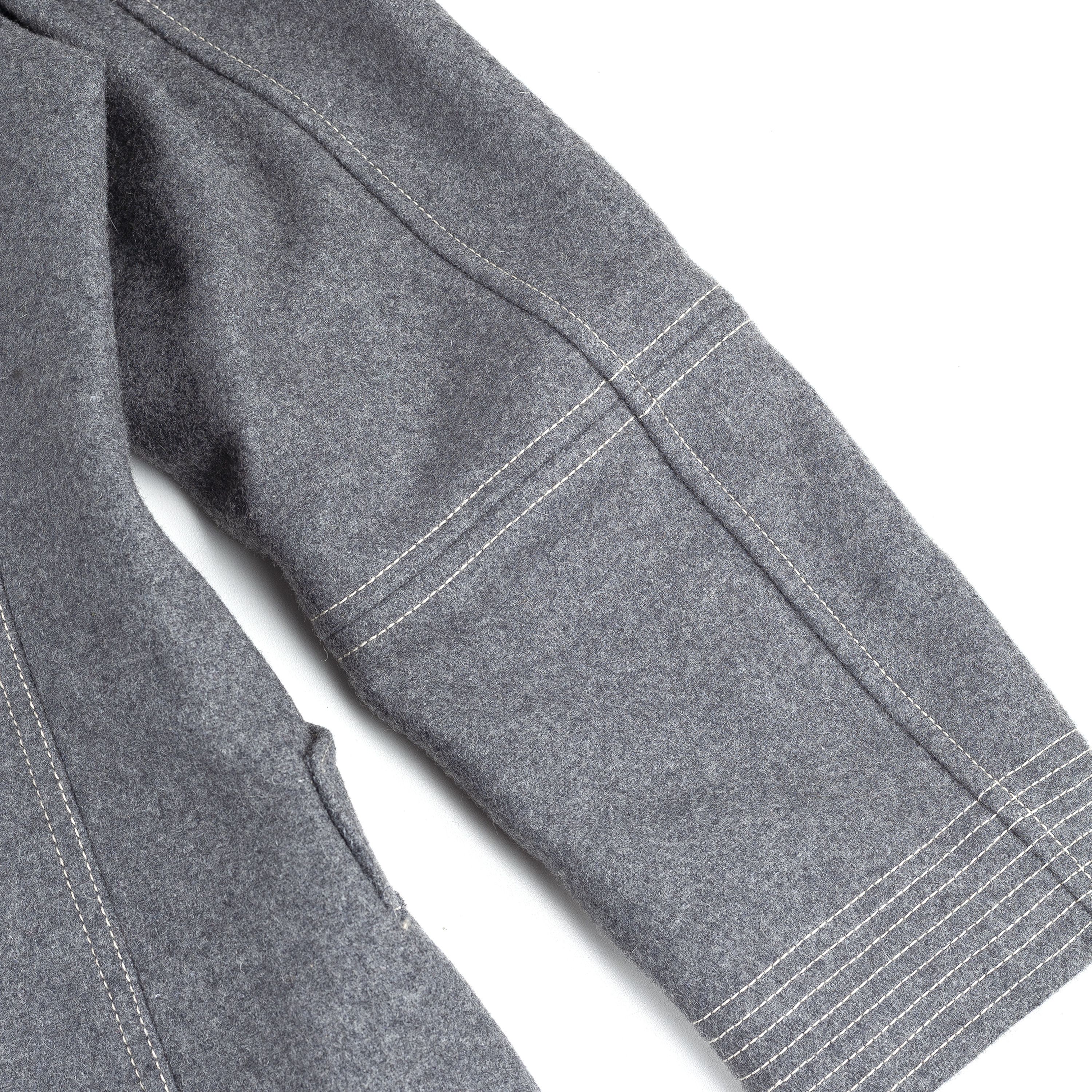 C.P. Company C.P. Company Sportswear Vintage Gray Wool Coat Jacket Size US M / EU 48-50 / 2 - 9 Thumbnail