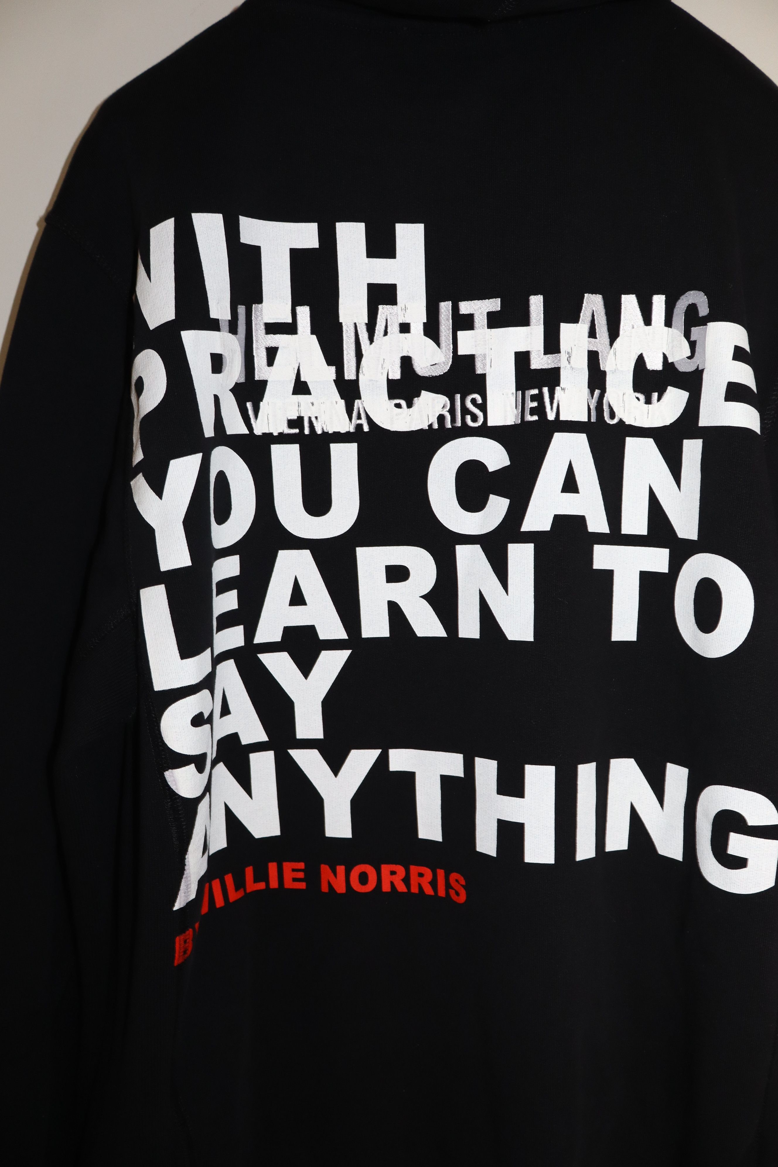 Helmut Lang Willie Norris collaboration hoodie Size US M / EU 48-50 / 2 - 6 Thumbnail