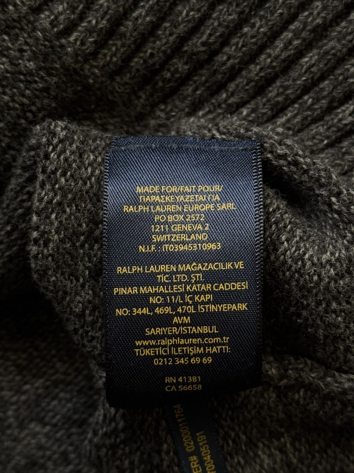 Polo Ralph Lauren Polo Ralph Lauren minimalist grey knit logo sweater Size US XL / EU 56 / 4 - 8 Thumbnail