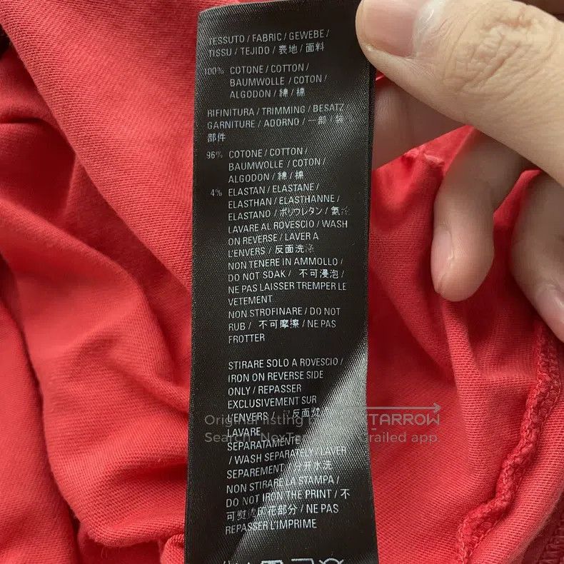 Balenciaga Balenciaga Printed Cracked Hole Distressed Washed T-Shirt Size US S / EU 44-46 / 1 - 8 Thumbnail