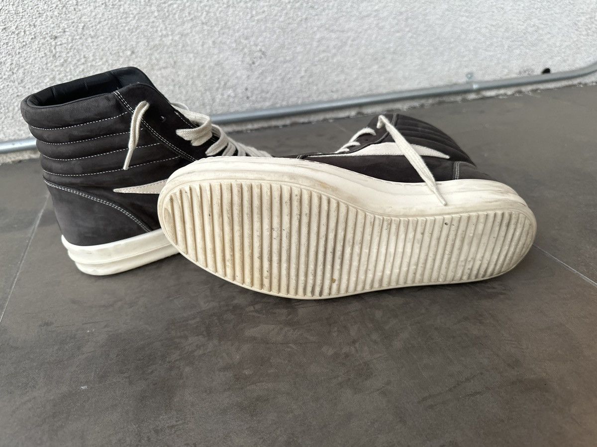 Rick Owens Drkshdw Rick Owen's DRKSHDW Black Vintage High Top Sneakers Men's Size US 8 / EU 41 - 15 Thumbnail