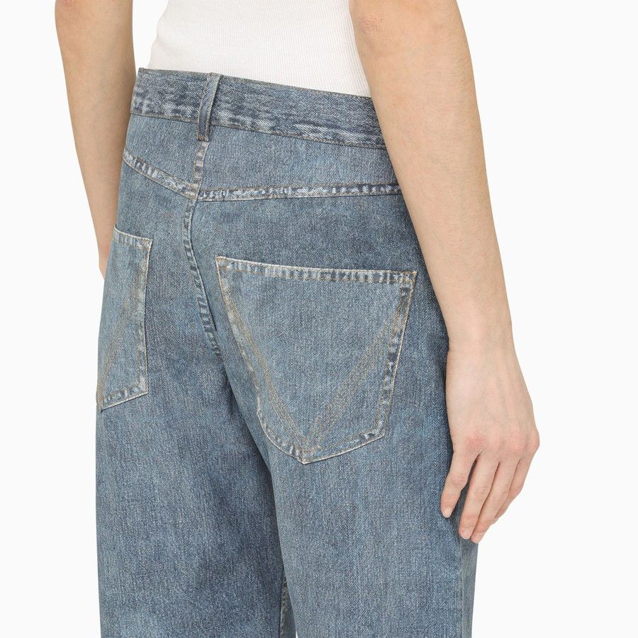 Bottega Veneta o1d2blof0824 Denim Jeans in Light Blue Size 25" / US 0 / IT 36 - 5 Thumbnail