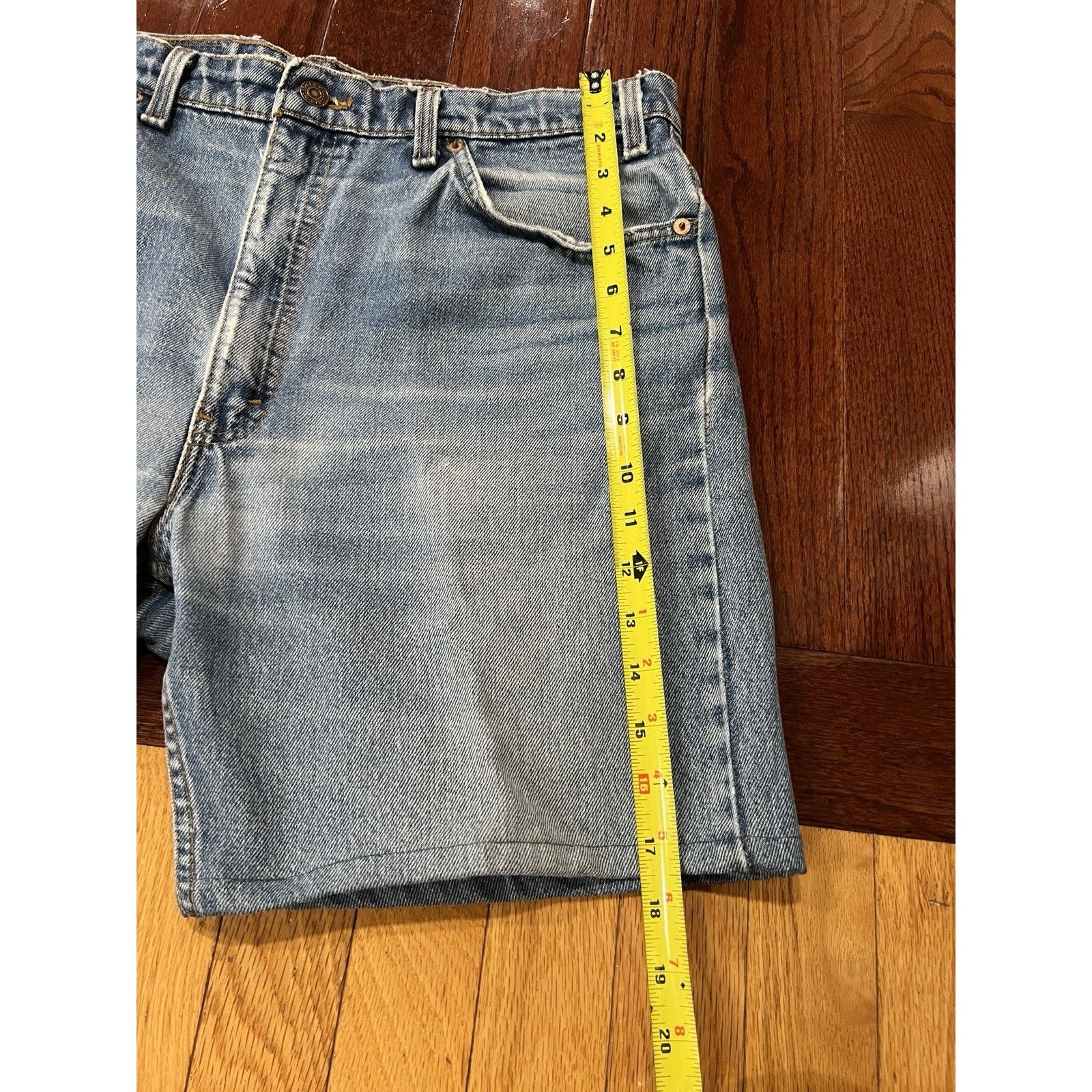 Levi's Vintage Levis Cut Off Shorts 38 Blue Jorts Denim Jeans 505 Size US 38 / EU 54 - 11 Thumbnail