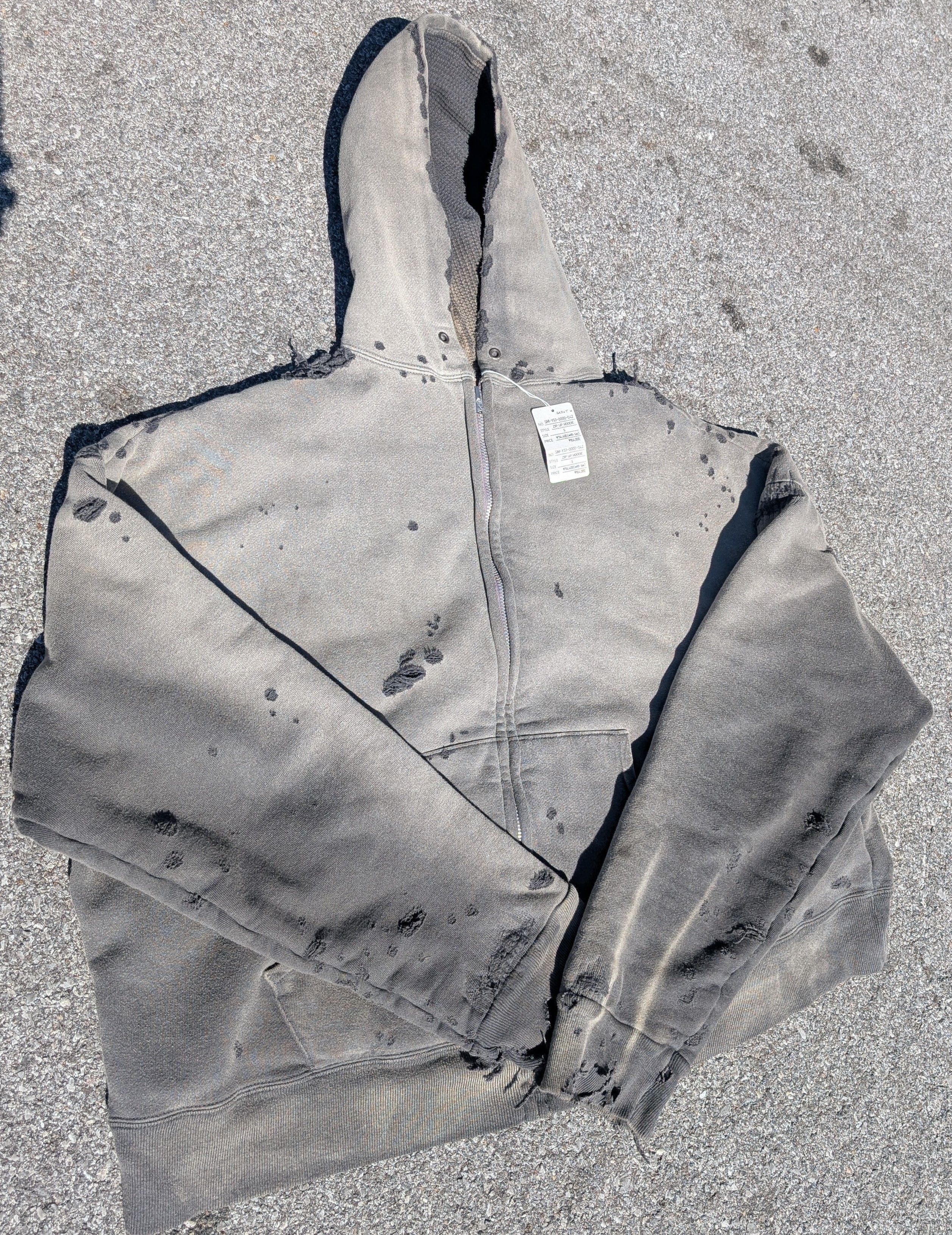 Saint Michael Saint Michael Distressed Hoodie Size US M / EU 48-50 / 2 - 1 Thumbnail