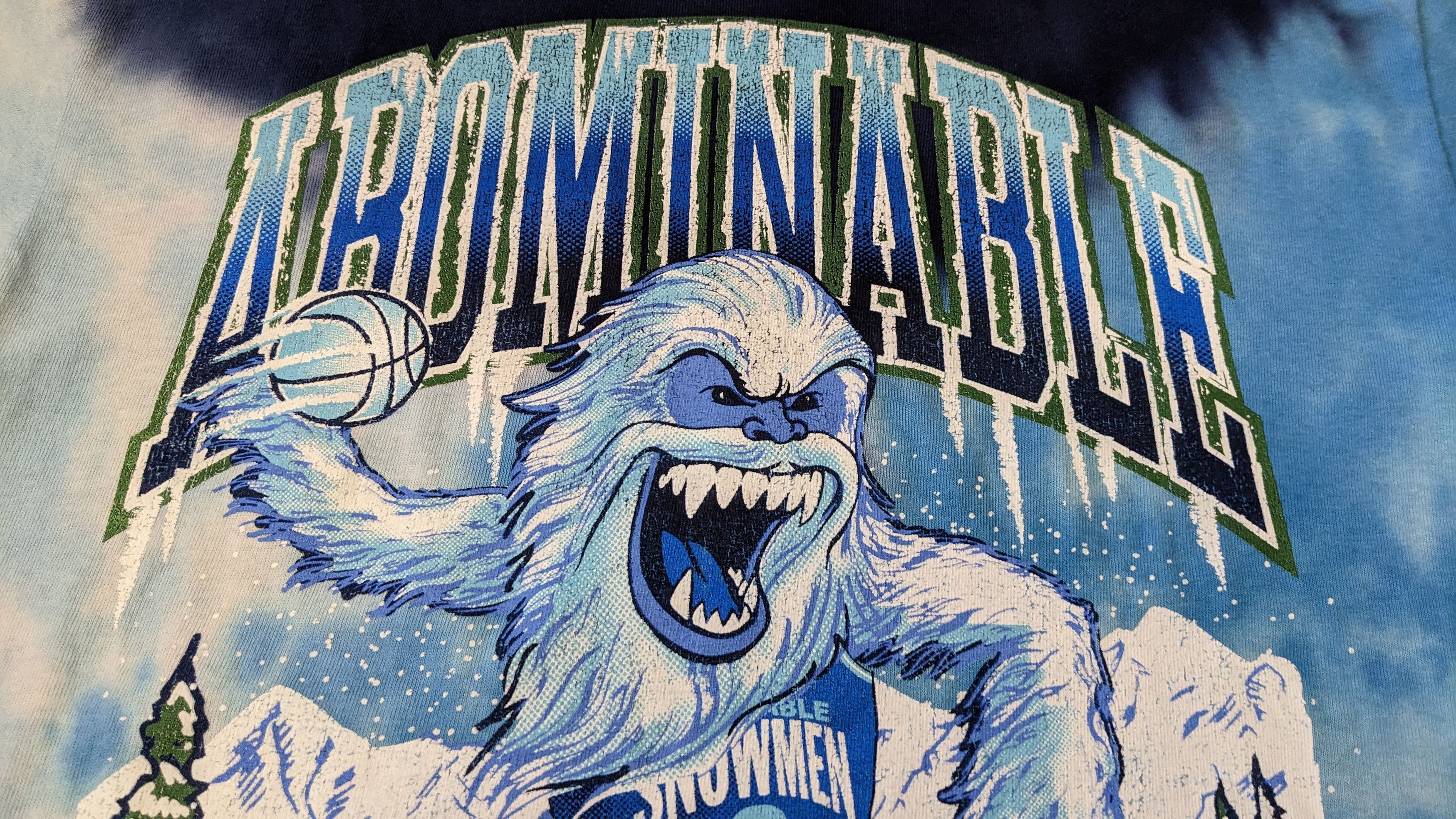 Vintage Abominable Yeti Tie-Dye T-Shirt Men’s Size L Yeti Basketball Size US L / EU 52-54 / 3 - 3 Thumbnail