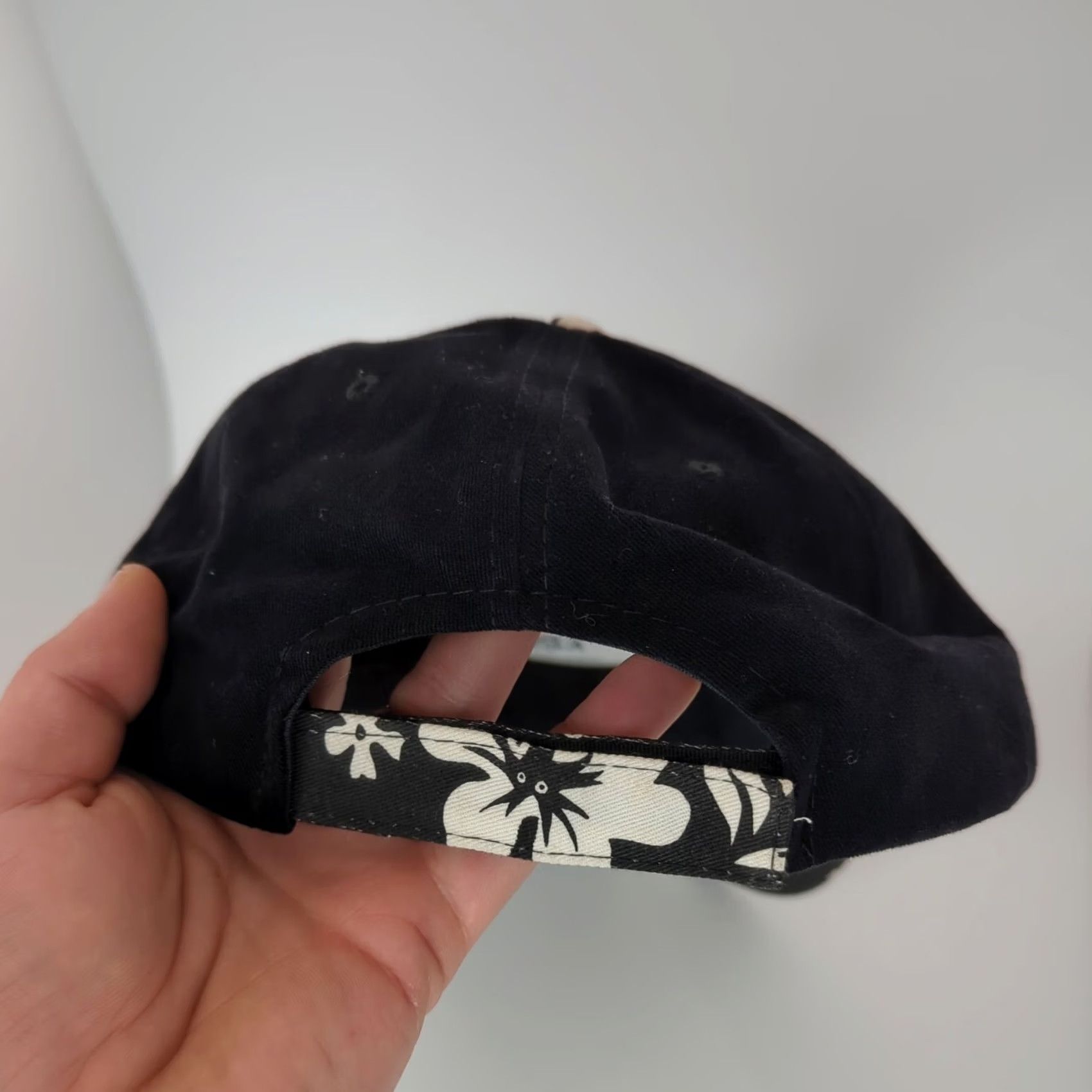 Vintage VINTAGE Diamond Head Gear Hawaii Ball Cap Hat Floral Underbill Embroidered Black Adjustable Men Baseball Cap Canvas Cotton Size ONE SIZE - 5 Thumbnail