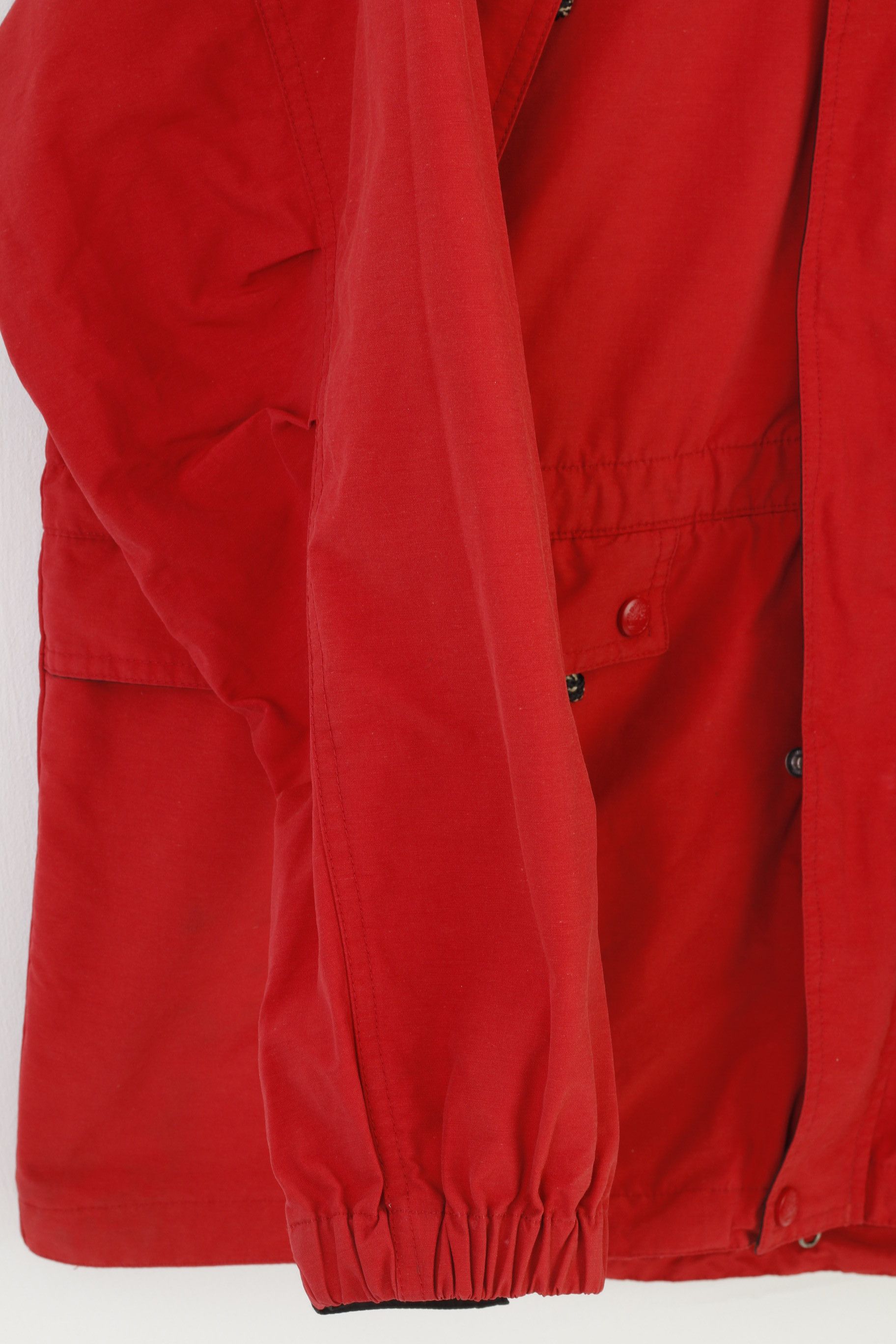 Timberland Timberland Men L Jacket Red Full Zipper Vintage Hood 0882 Size US L / EU 52-54 / 3 - 3 Thumbnail