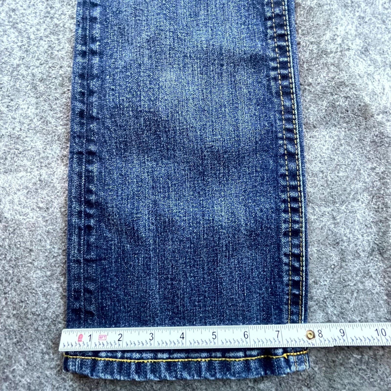 Mek Denim MEK DNM Jeans Womens 25 Wyatt Stretch Bootcut Flap Pocket Size 25" / US 0 / IT 36 - 7 Thumbnail