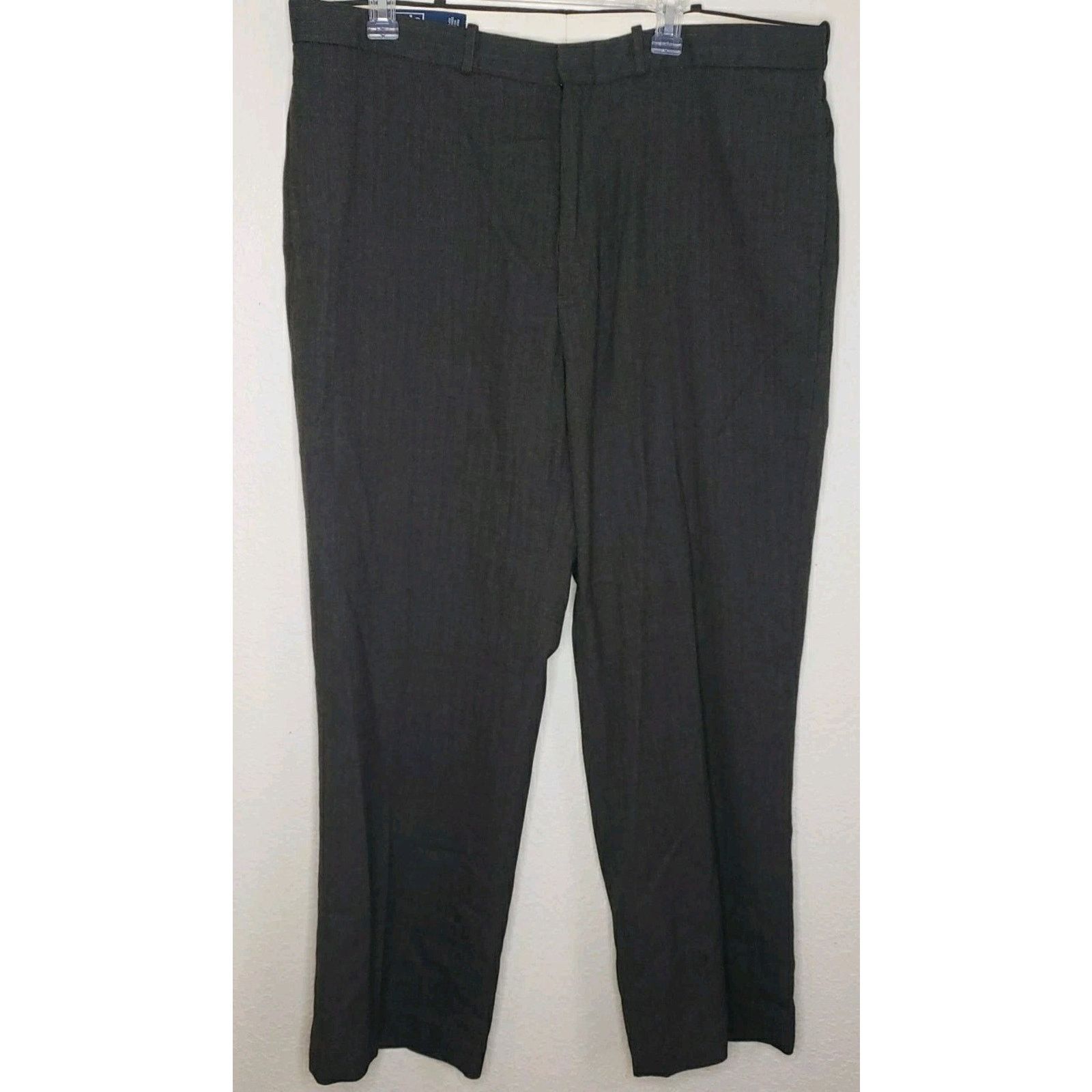 Polo Ralph Lauren Mens Polo Ralph Lauren Khaki Dress Pants 40x30 Black Size US 40 / EU 56 - 1 Thumbnail