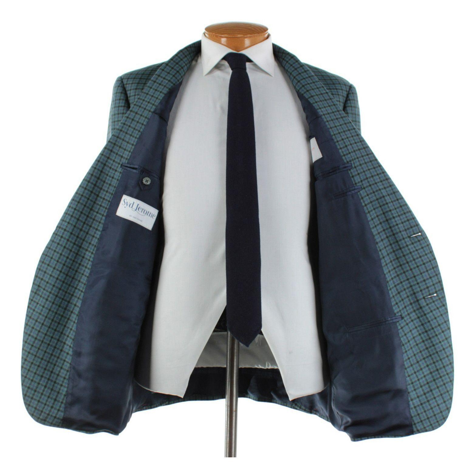 Samuelsohn Samuelsohn Sport Coat Size 46 Regular US in Green Size 46R - 6 Thumbnail
