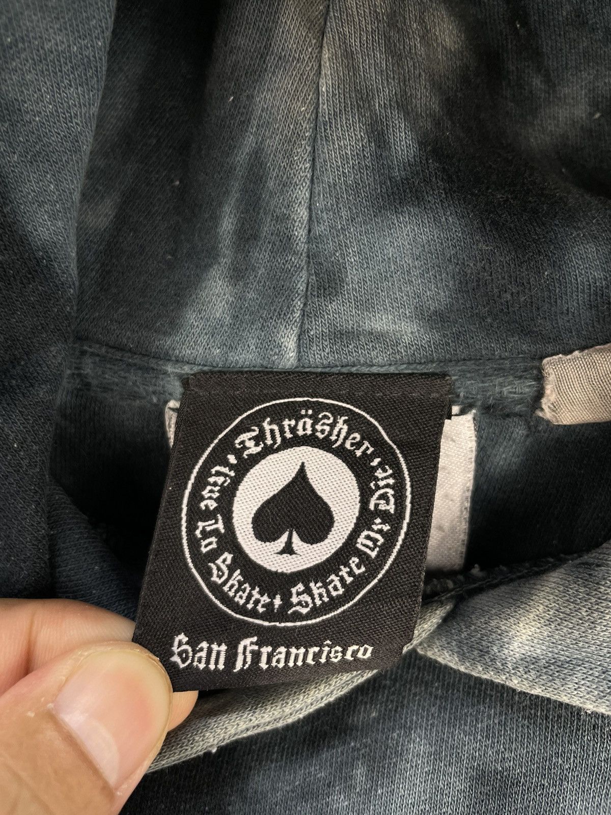 Thrasher Thrasher x Tie Dye clothing co hoodie distress Size US XL / EU 56 / 4 - 5 Thumbnail