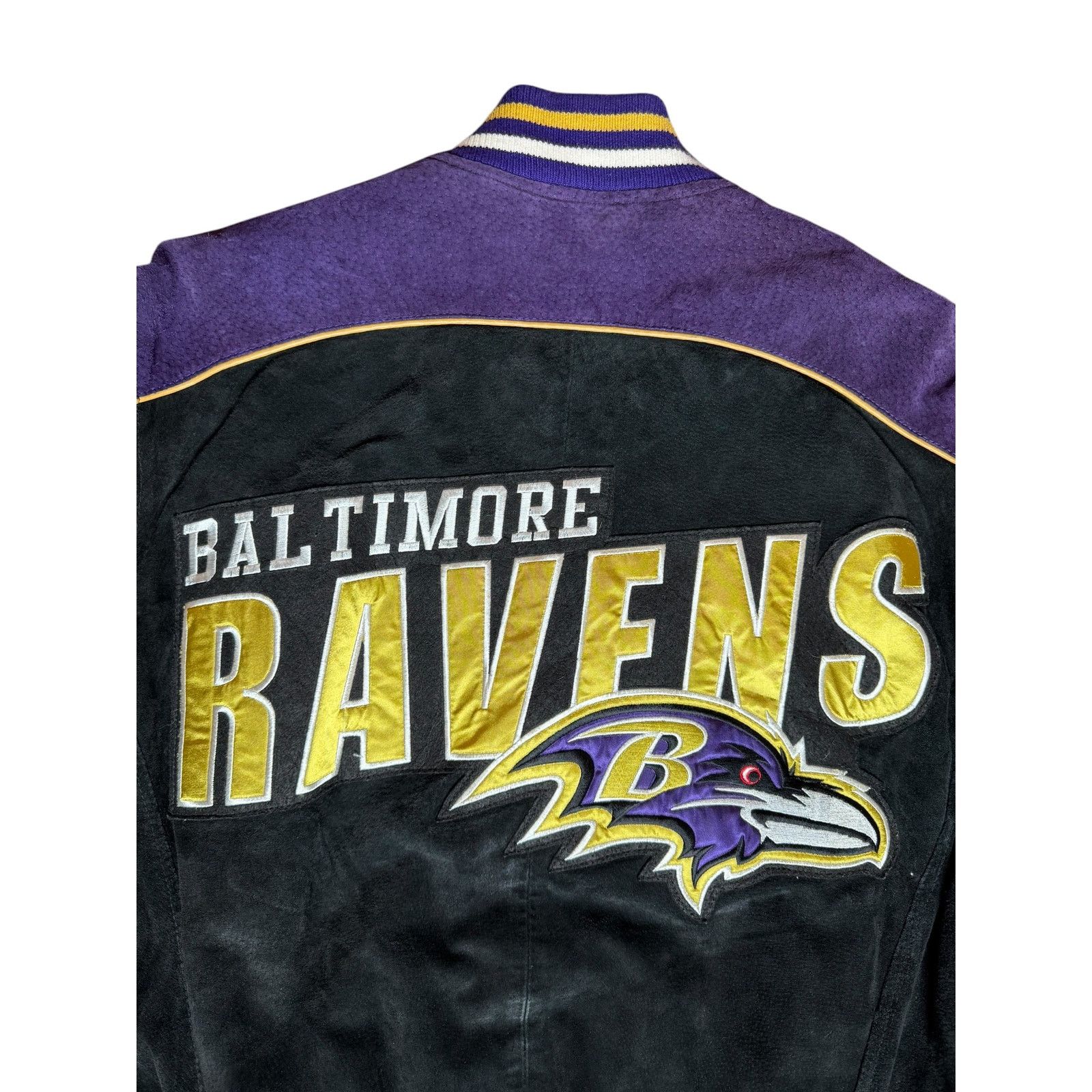 NFL × Vintage Vintage Baltimore Ravens NFL Bomber Jacket Size US L / EU 52-54 / 3 - 4 Thumbnail
