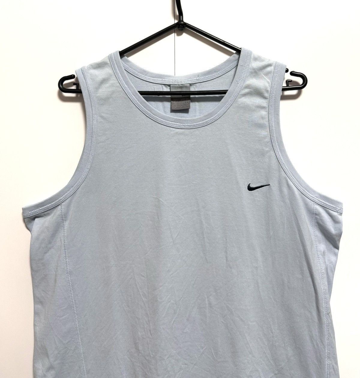 Nike × Vintage Nike Light Blue Sleeveless Tank Top Size US L / EU 52-54 / 3 - 2 Thumbnail