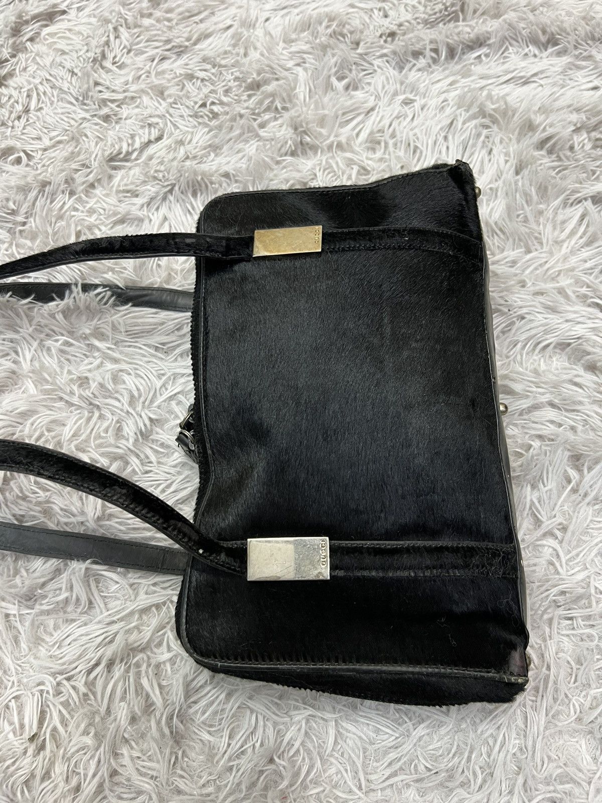 Gucci Vintage Gucci Pony Hair Shoulders Bag Size ONE SIZE - 7 Thumbnail