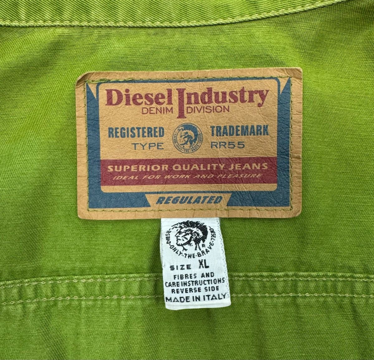 Diesel × Vintage Diesel Vintage Denim Trucker Jacket size child XL womens S Size S / US 4 / IT 40 - 11 Thumbnail