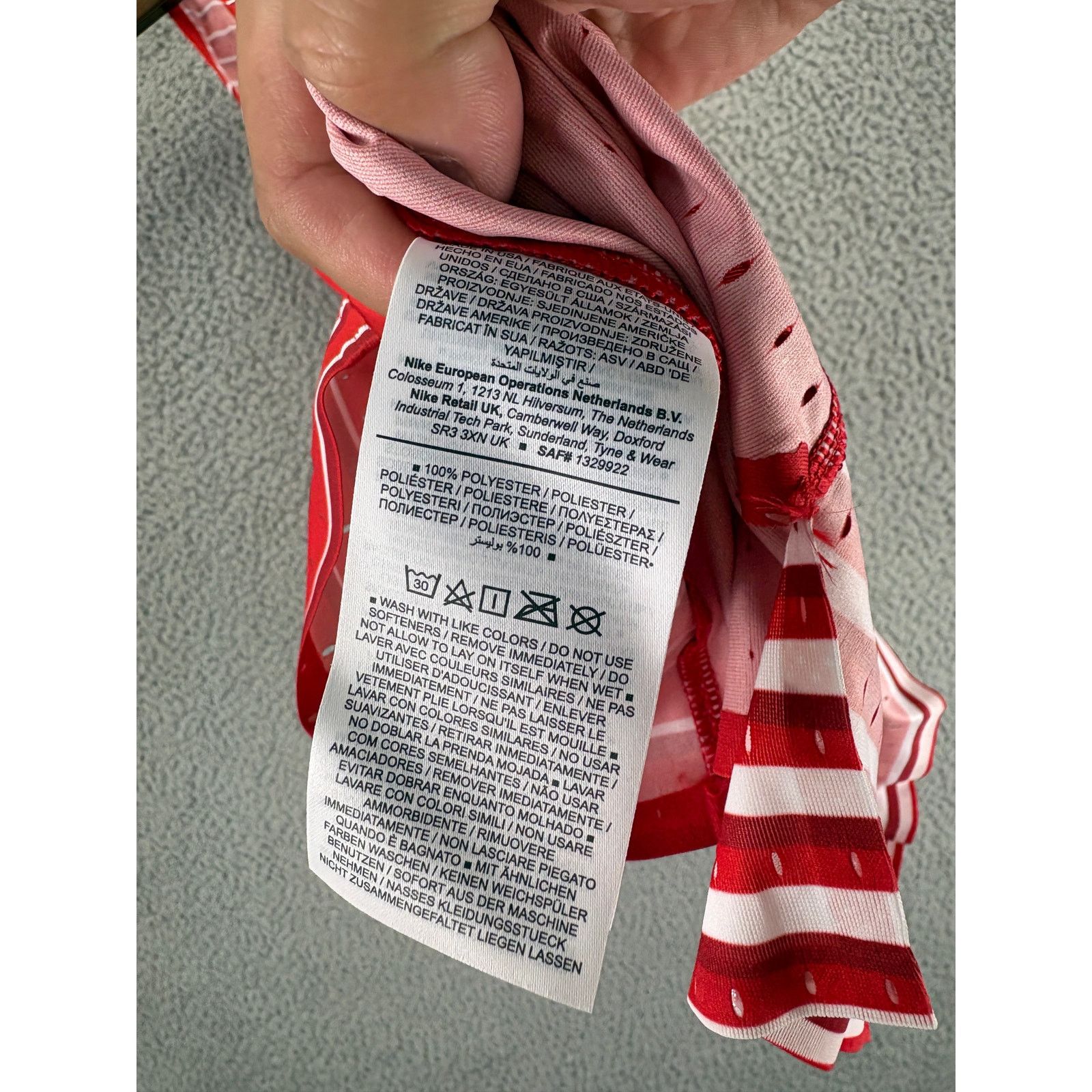 Nike Nike Pro Elite Olympics Track BAHRAIN Singlet Women XL Tank Size XL / US 12-14 / IT 48-50 - 7 Thumbnail