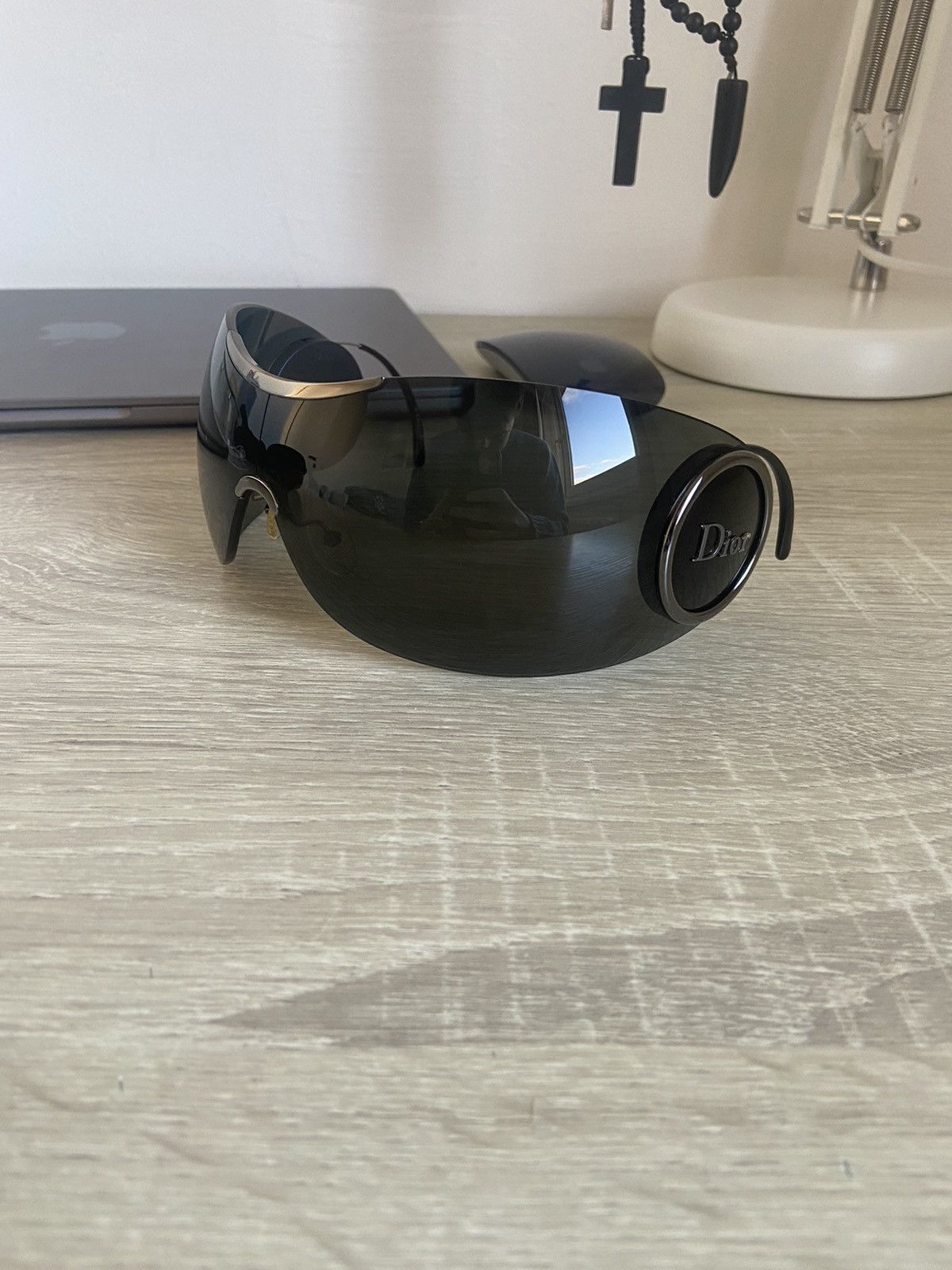 image of 2008 Dior Sport Ski Sunglasses in Black, Women's