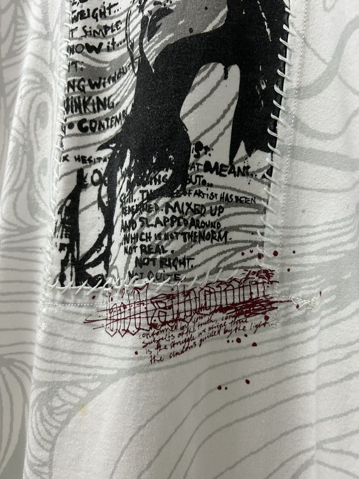 Billabong Vintage Y2k Billabong Art of Quotes Emotional Healthy Hyster Size US M / EU 48-50 / 2 - 3 Thumbnail