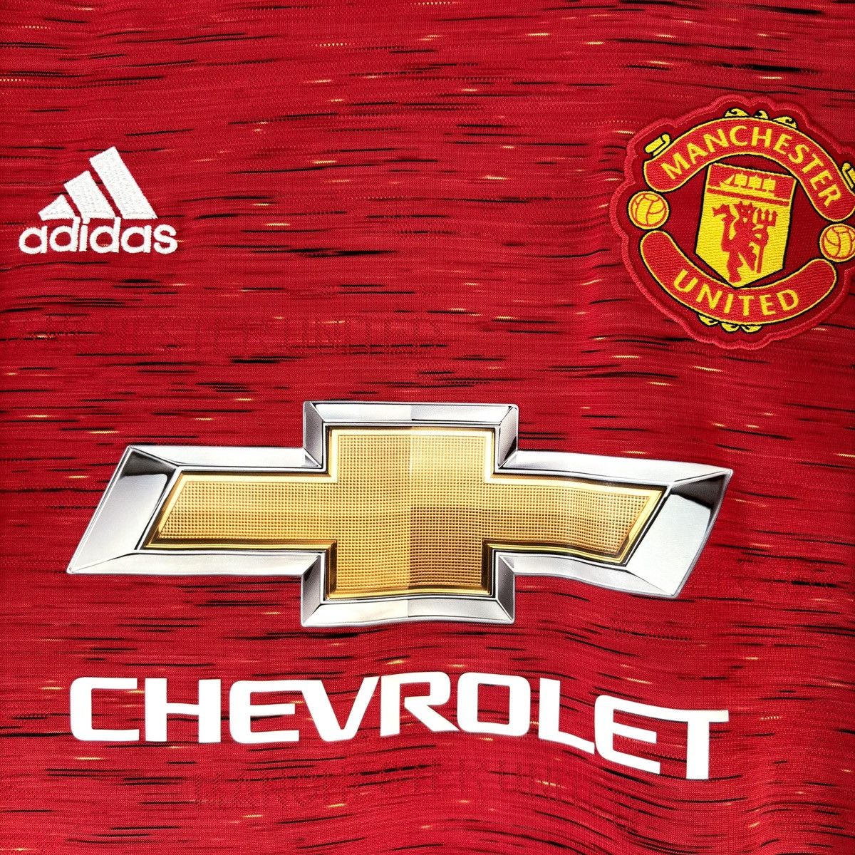 Adidas 2020 2021 Manchester United Adidas Home Kit Soccer Jersey MU Size US L / EU 52-54 / 3 - 3 Thumbnail