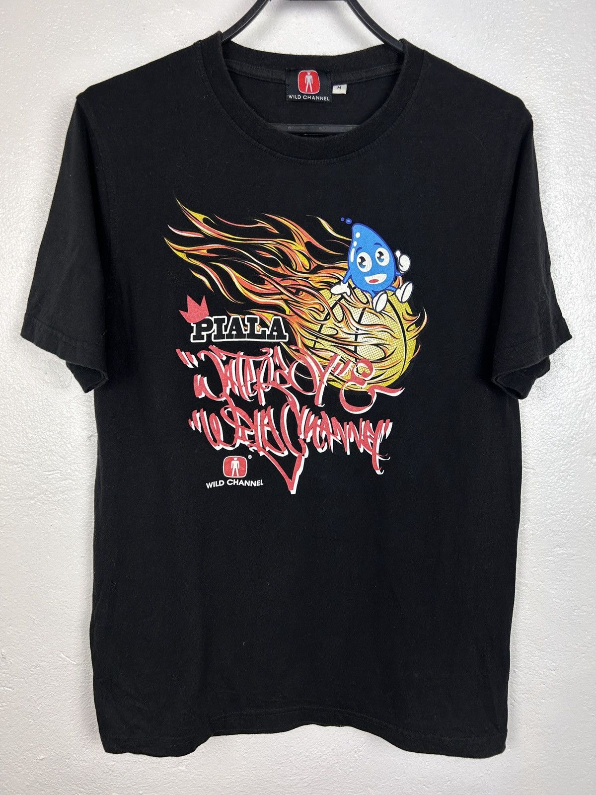 Girl Skateboards Vintage Wild Channel Skateboards Distressed T-Shirt Black Size US M / EU 48-50 / 2 - 1 Thumbnail