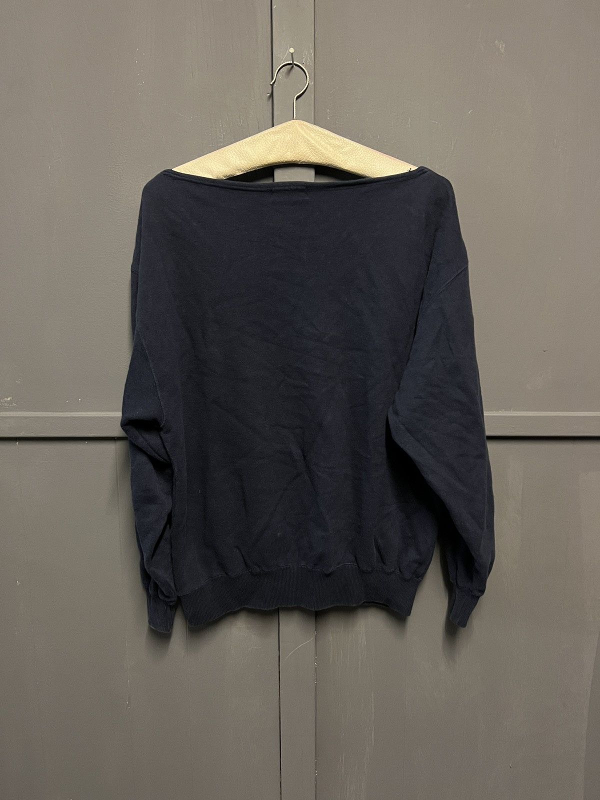 Issey Miyake Issey miyake big washing logo boat neck crewneck IS Size US L / EU 52-54 / 3 - 3 Thumbnail