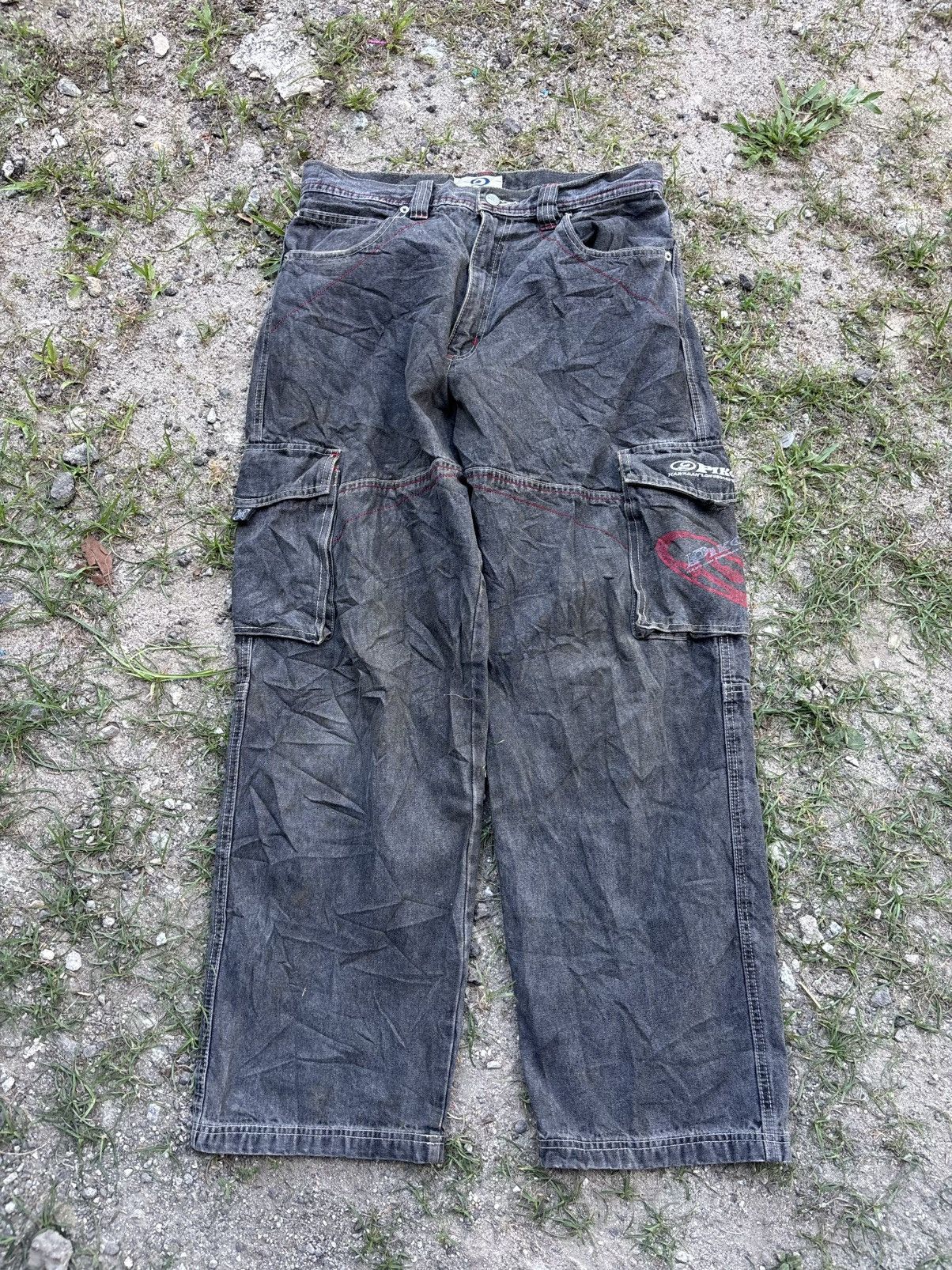 Vintage Piko Cargo Baggy Jeans Size US 32 / EU 48 - 1 Thumbnail