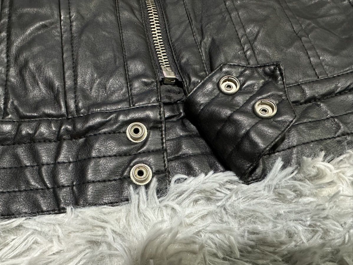 Schlussel 🔥Y2K Archived Schlussel Rider Faux Leather Jacket Size US M / EU 48-50 / 2 - 7 Thumbnail